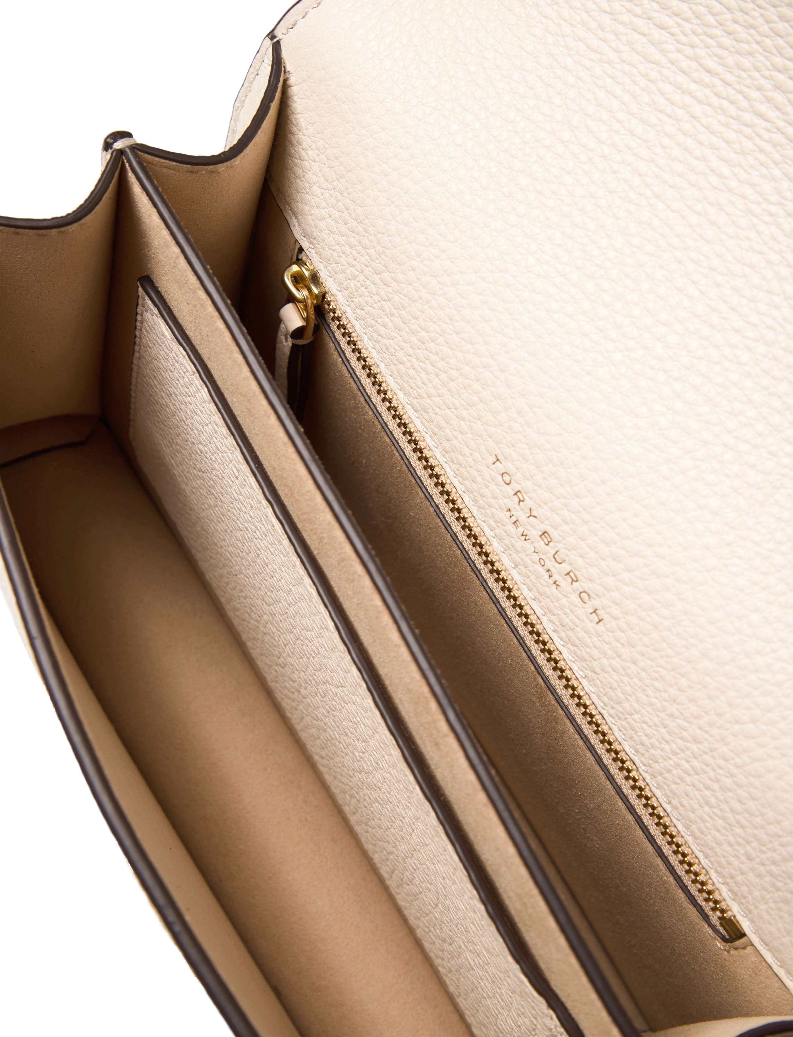 Tory Burch - Miller Small Flap Shoulder Bag - new ivory - 4