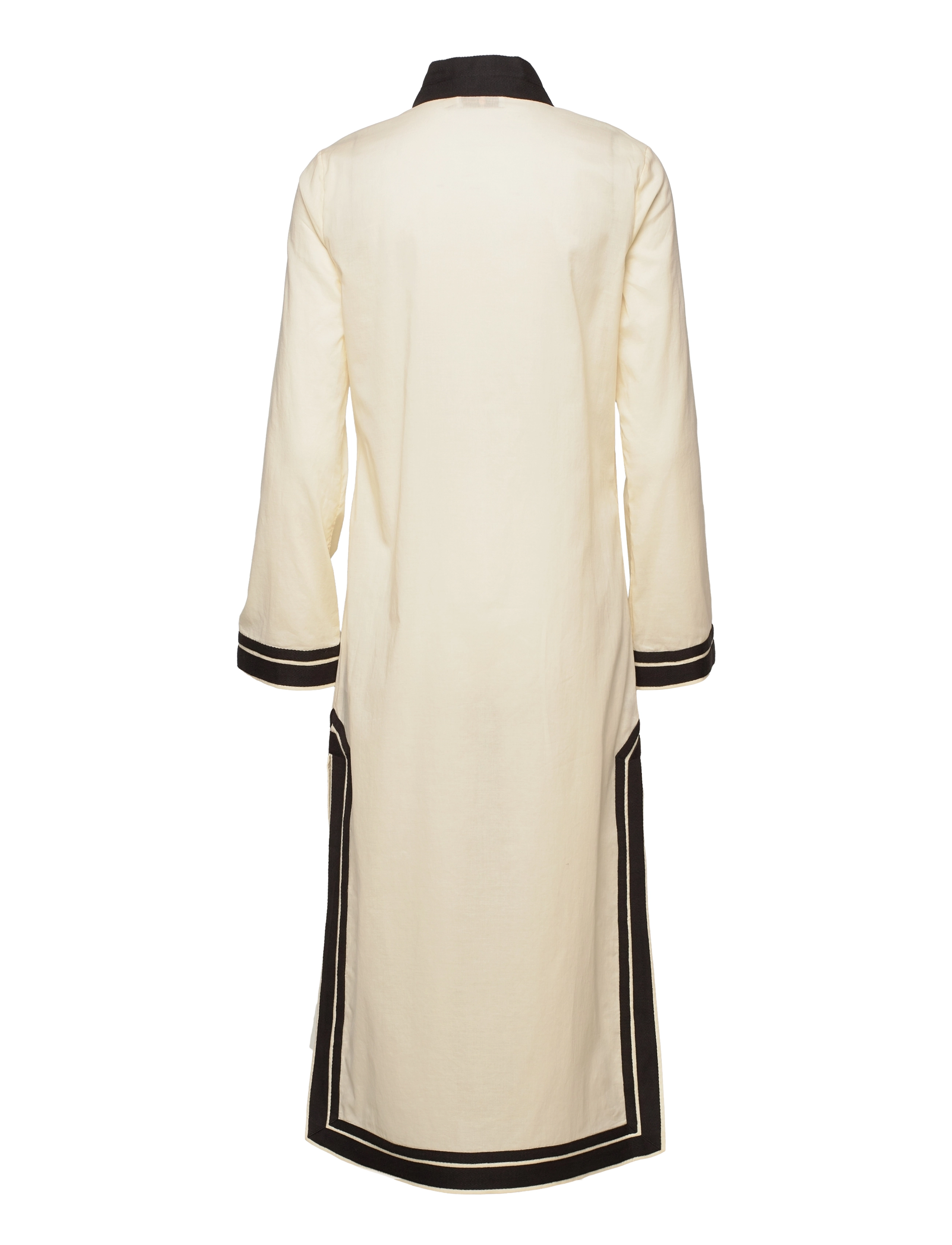Tory Burch - TORY MIDI TUNIC - french cream / black - 1