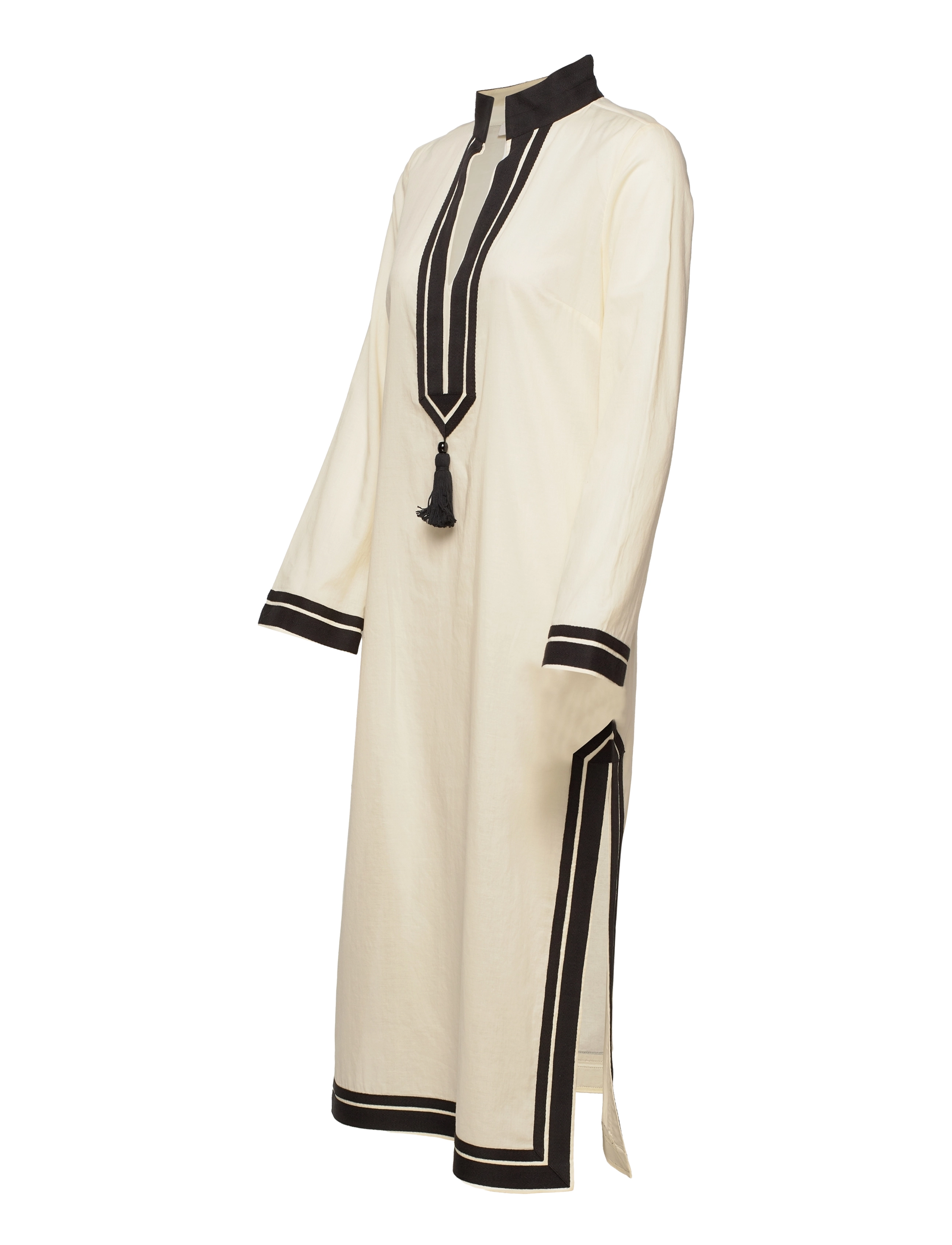 Tory Burch - TORY MIDI TUNIC - french cream / black - 2