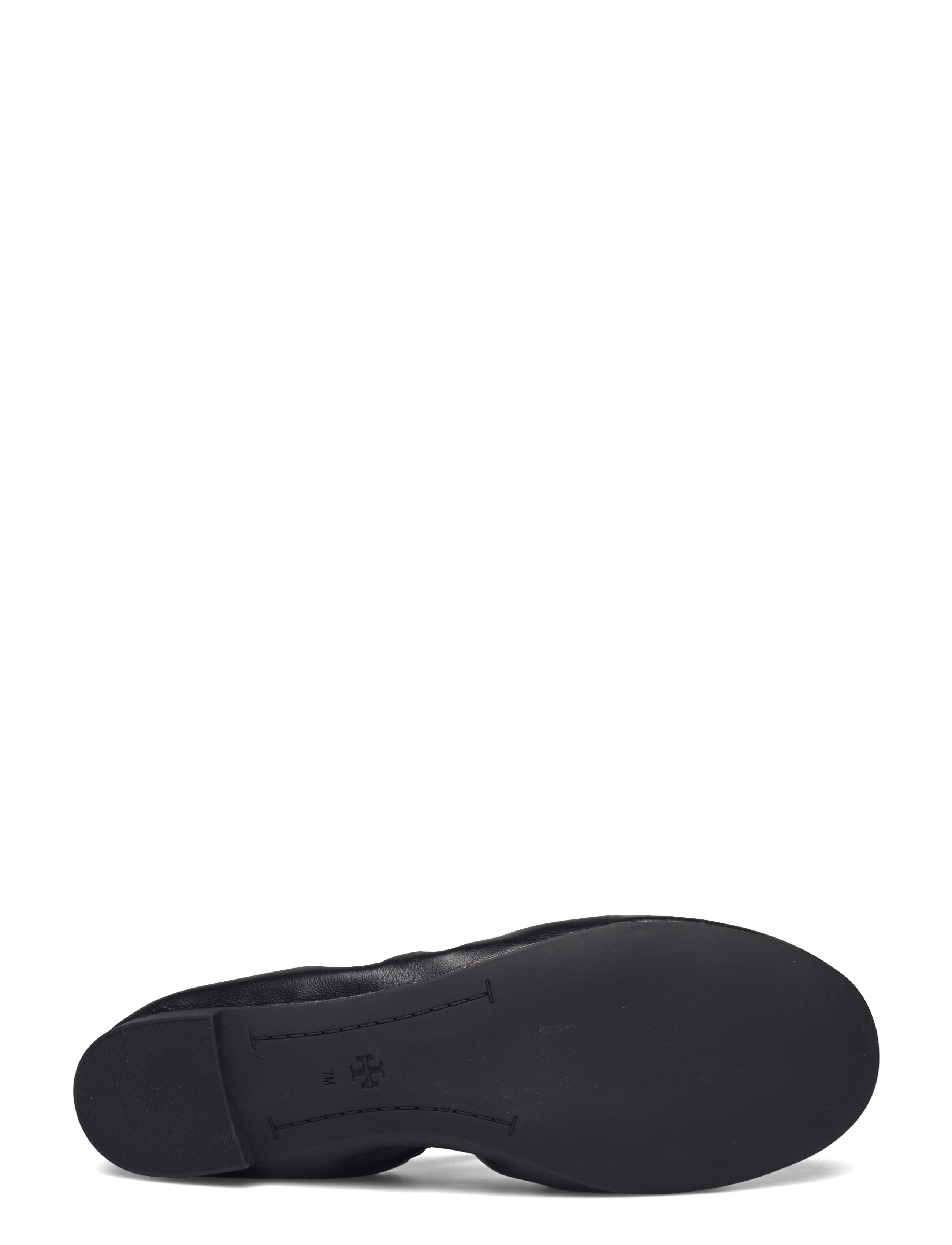 Tory Burch - SOFT SCRUNCH BALLET - perfect black - 4