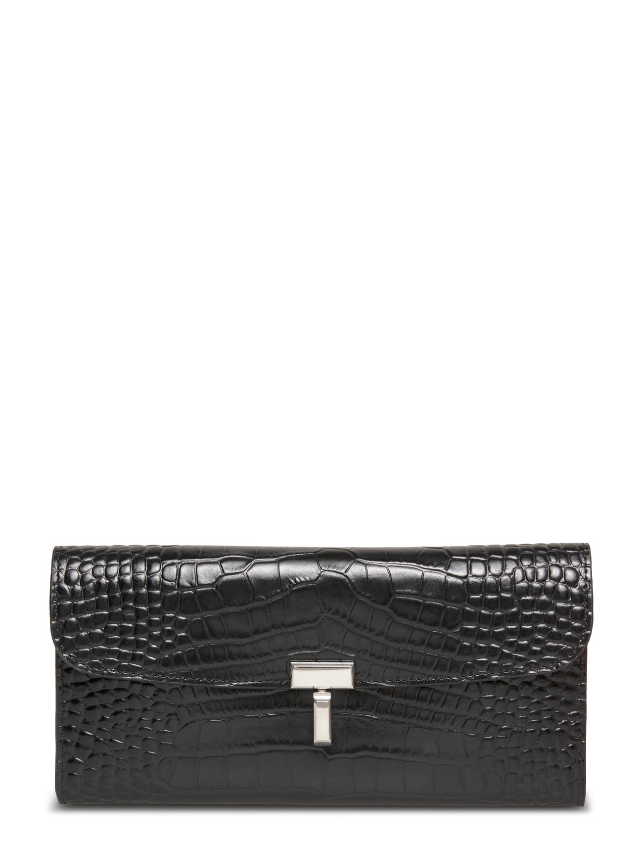 TOTEME T-Lock Croco Print Leather Wallet - - ONE SIZE 1