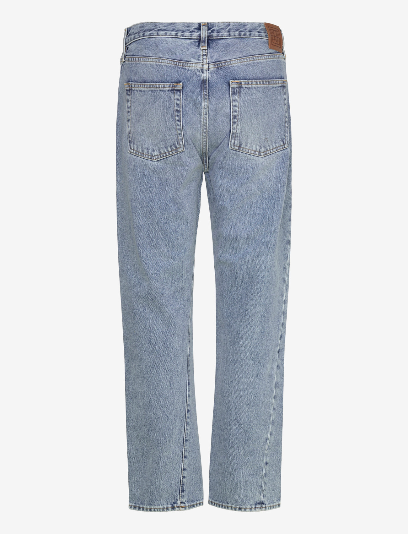 TOTEME - Twisted Seam Denim Pants - straight jeans - blue - 1