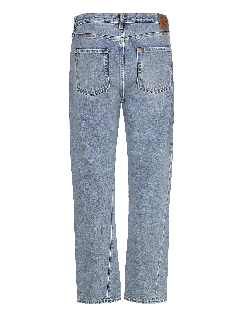 TOTEME - Twisted Seam Denim Pants - straight jeans - blue - 1