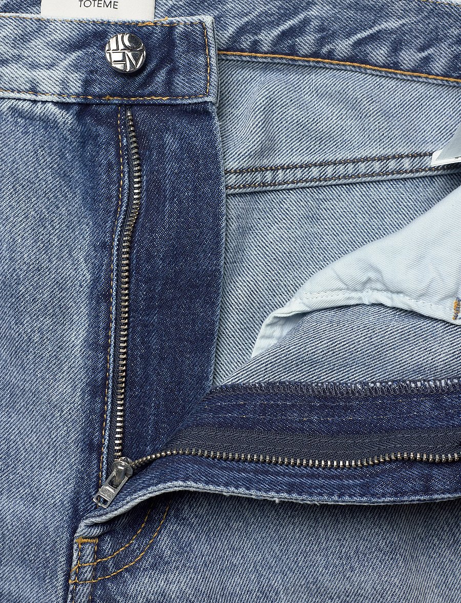 TOTEME - Twisted Seam Denim Pants - gerade jeans - blue - 3