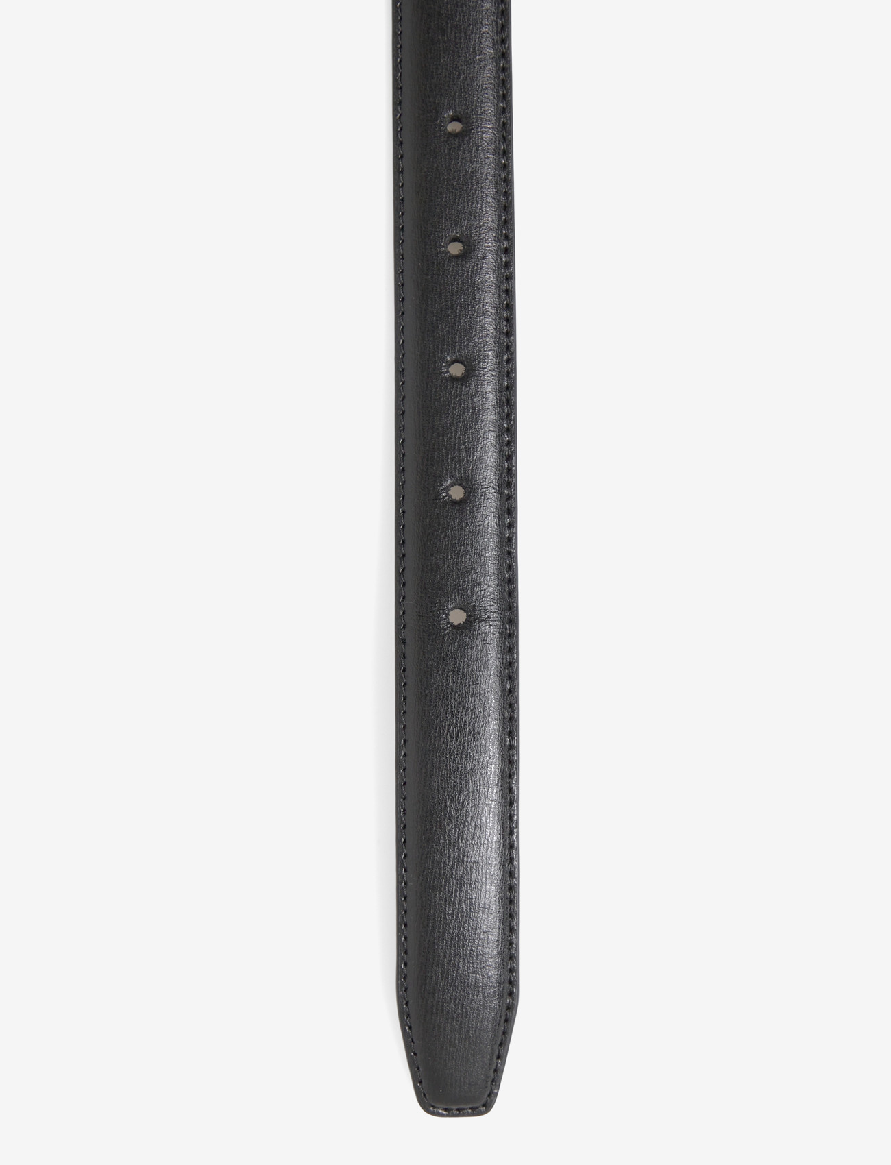 TOTEME - Bold leather trouser belt - black - 2