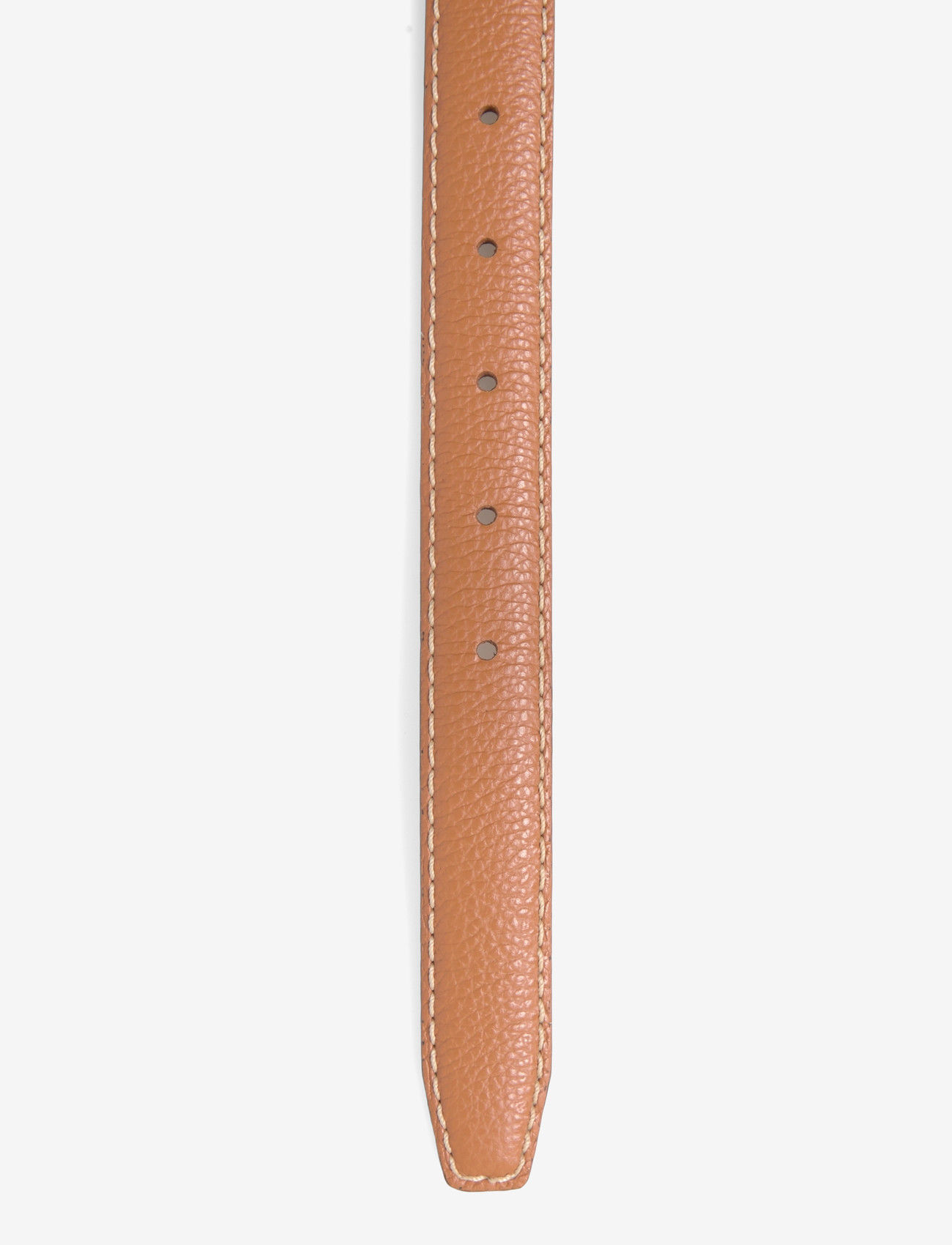 TOTEME - Slim grained leather belt - nahkrihmad - brown - 2