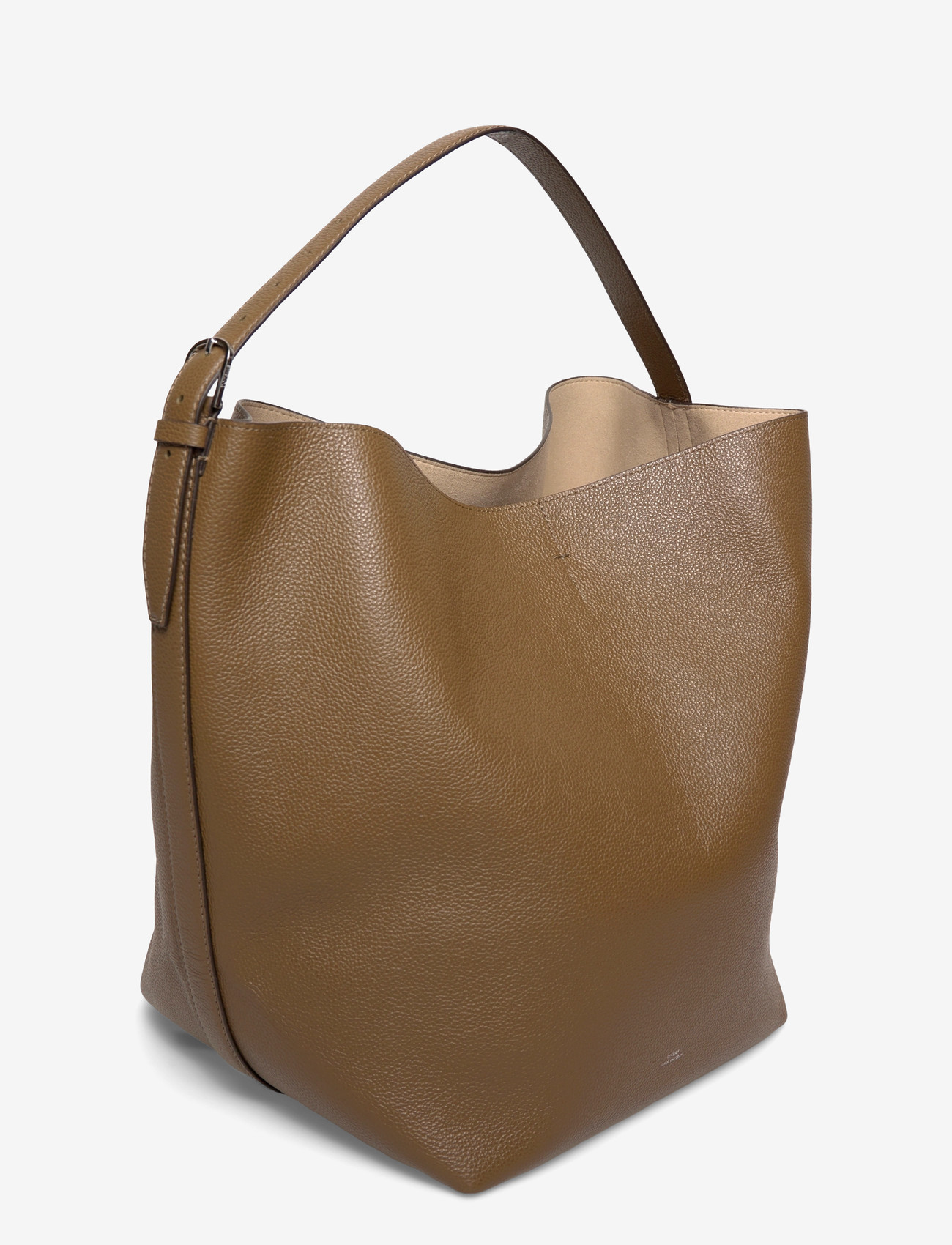 TOTEME - Leather Belted Tote - tote bags - brown - 2