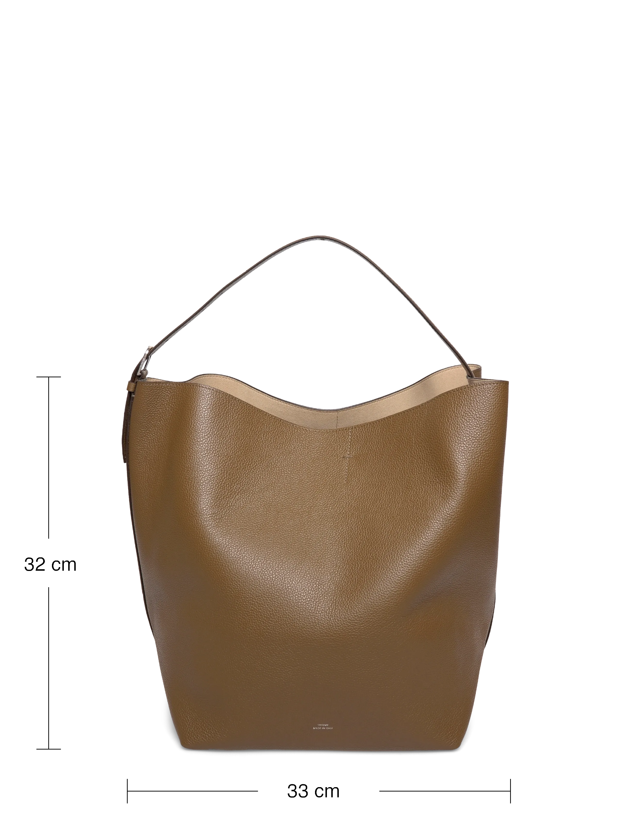 TOTEME - Leather Belted Tote - brown - 3
