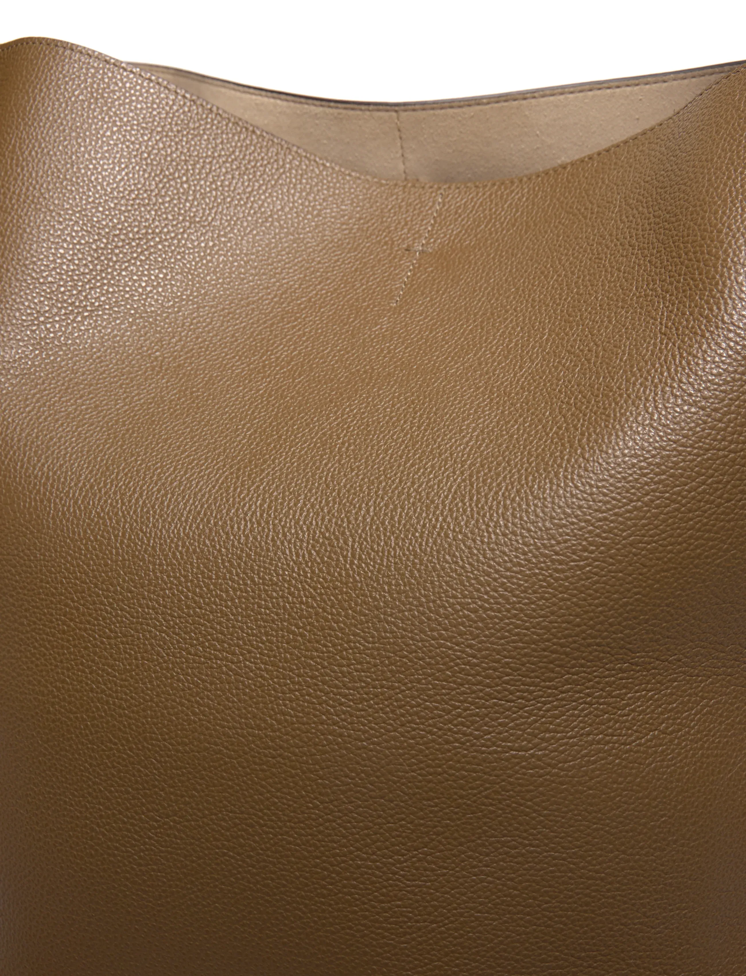 TOTEME - Leather Belted Tote - brown - 4