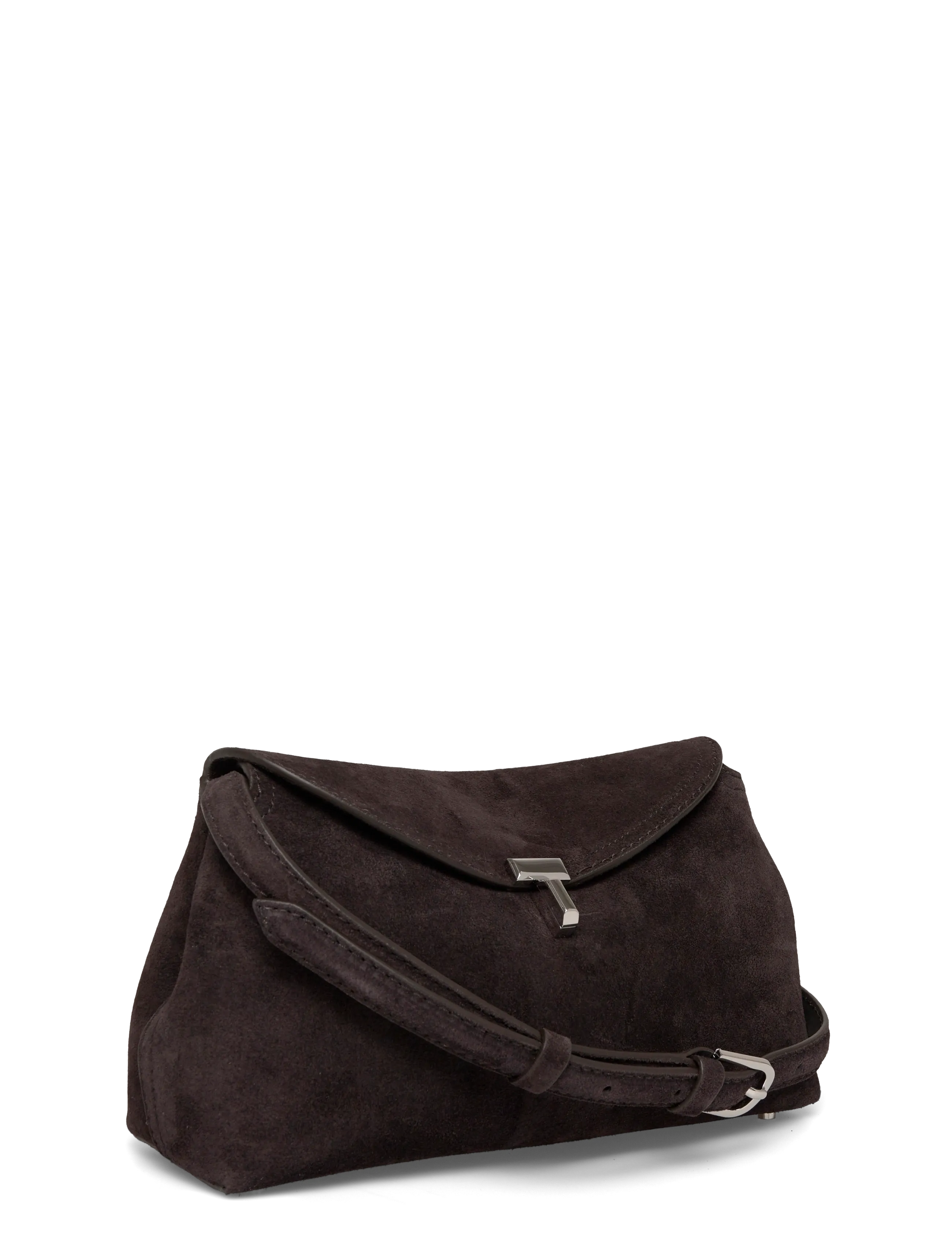 TOTEME - T-Lock Clutch - special occasions - espresso - 2