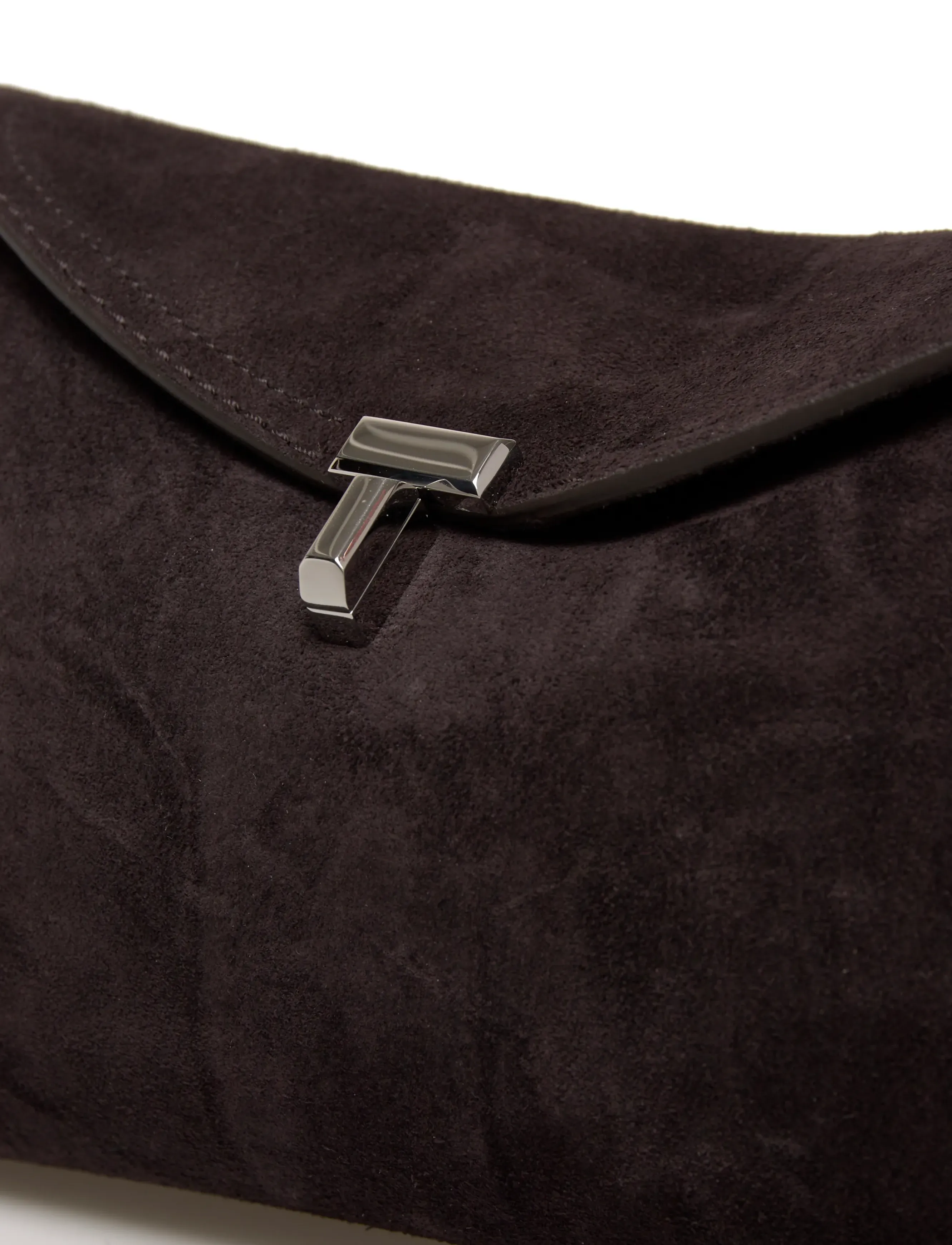 TOTEME - T-Lock Clutch - special occasions - espresso - 4