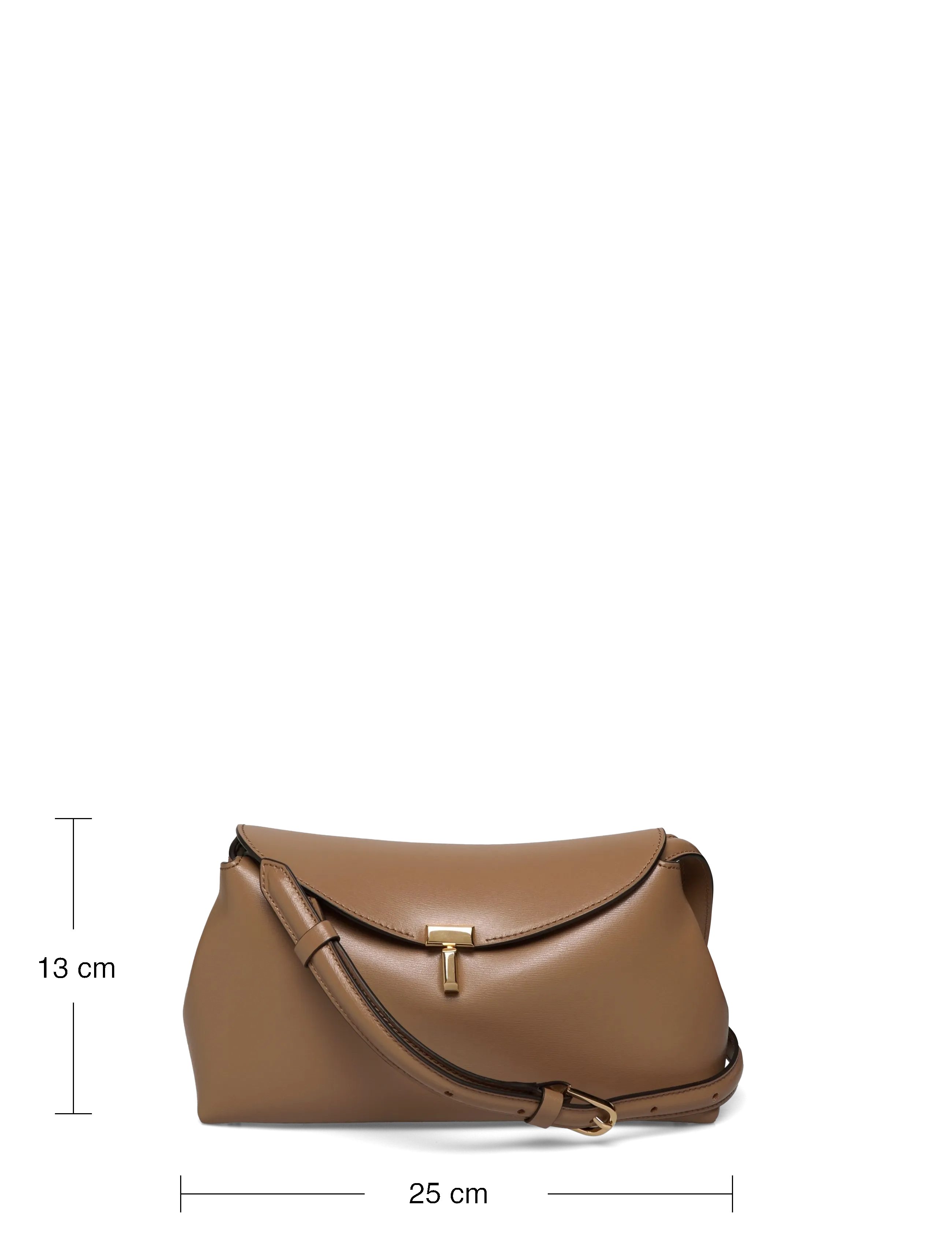 TOTEME - T Lock Clutch - camel - 3