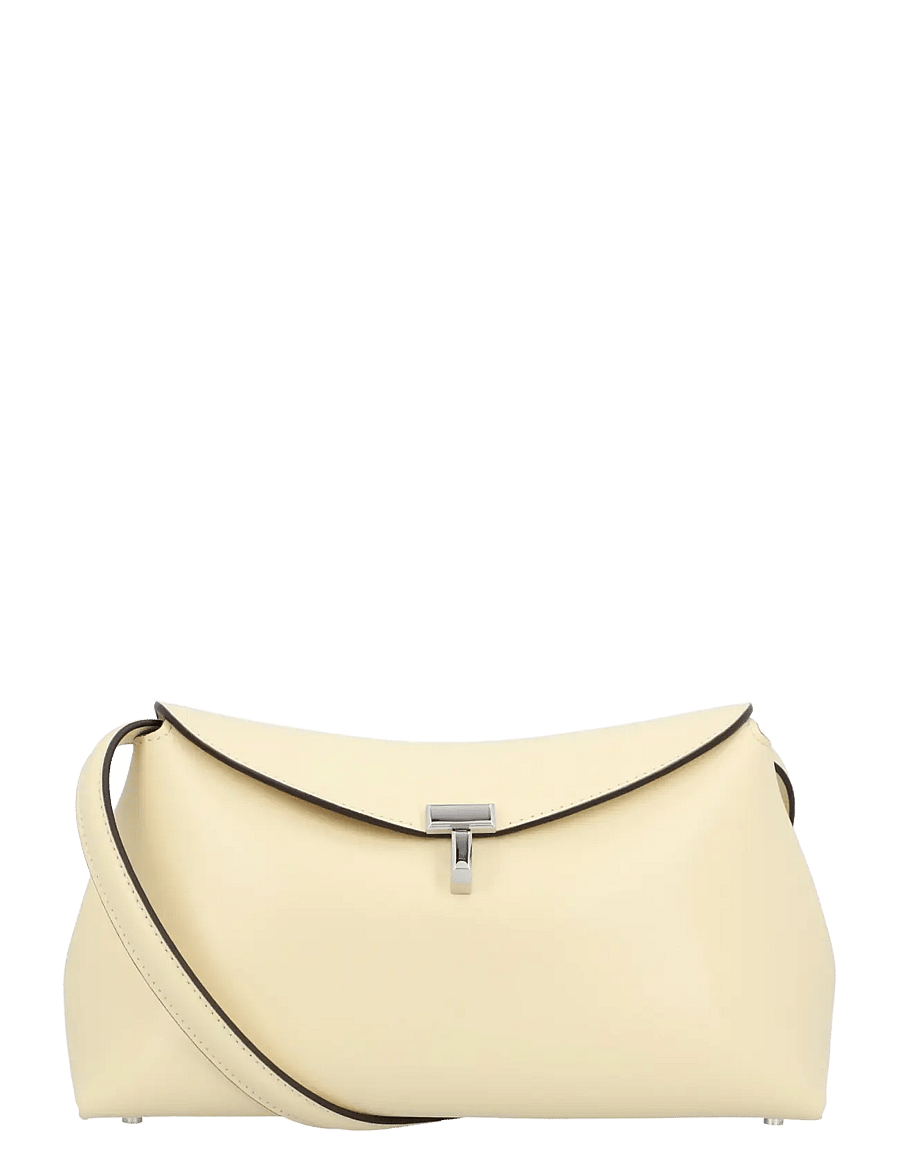 TOTEME - T Lock Bag - skuldertasker - creme - 0