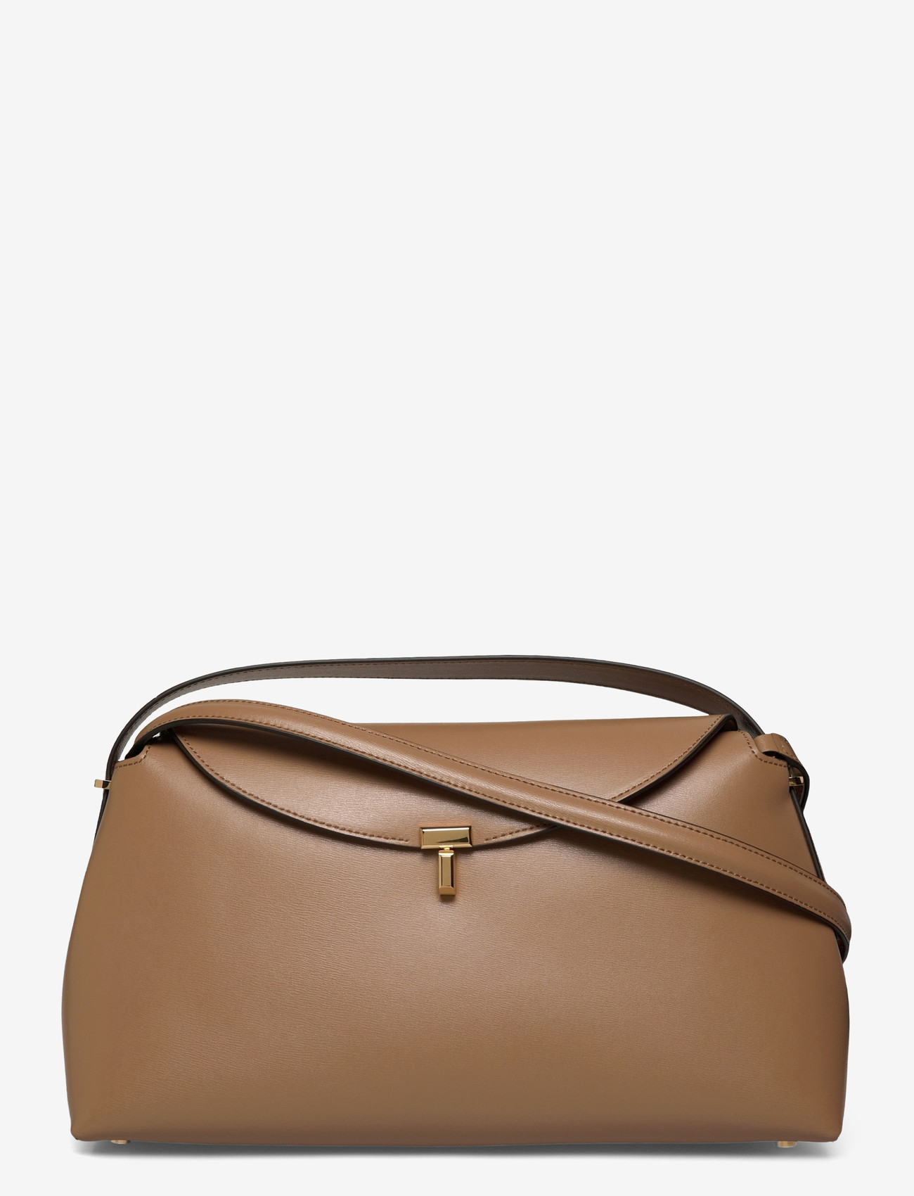 TOTEME - Toteme T-Lock Top-Handle Bag - særlige begivenheder - camel - 0