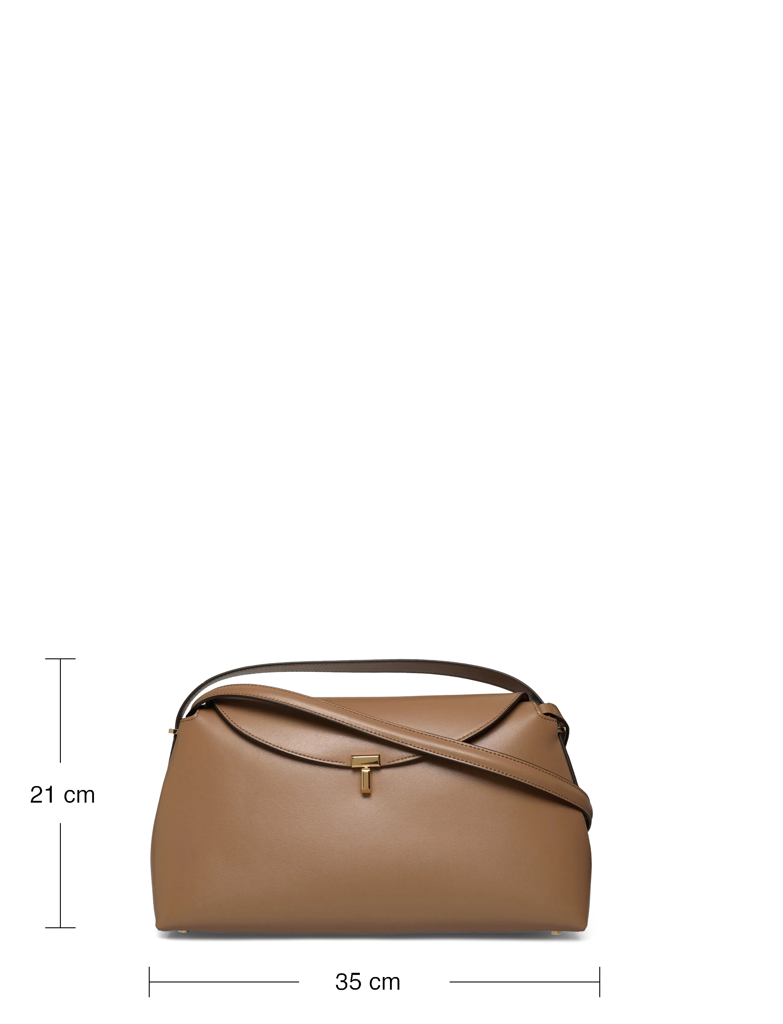 TOTEME - Toteme T-Lock Top-Handle Bag - besondere anlässe - camel - 3