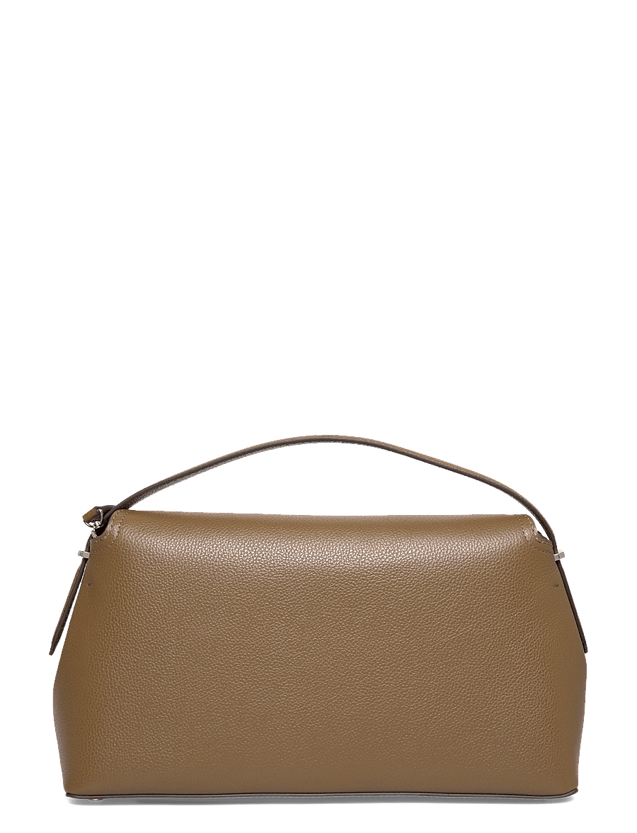 TOTEME - T-Lock Grained-Leather Top-Handle Bag - handtaschen - brown - 1
