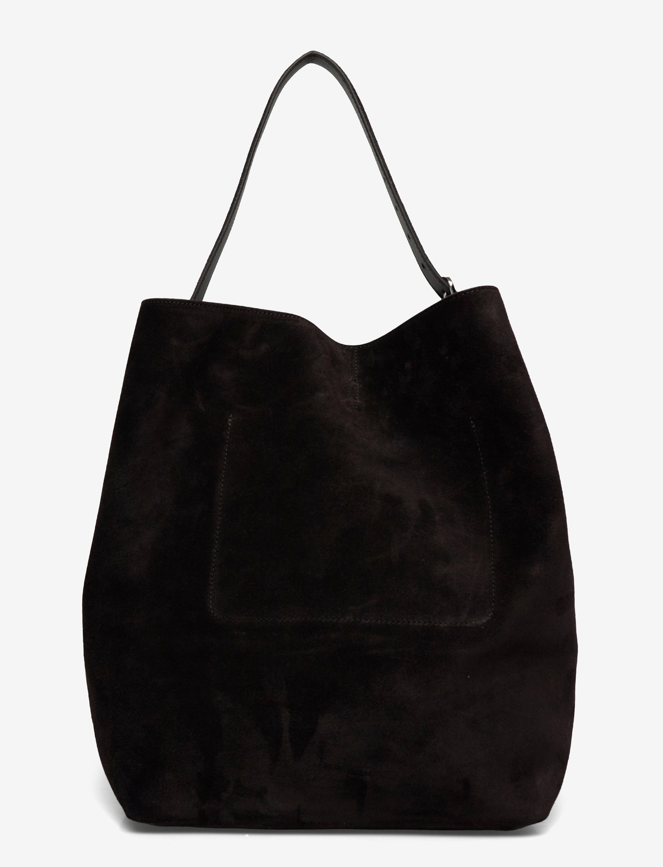 TOTEME - Belted Tote Bag - tote bags - black - 1