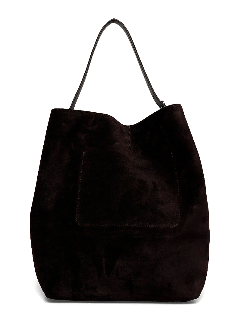 TOTEME - Belted Tote Bag - tote bags - black - 1