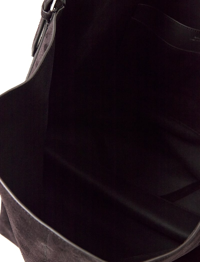 TOTEME - Belted Tote Bag - tote bags - black - 5