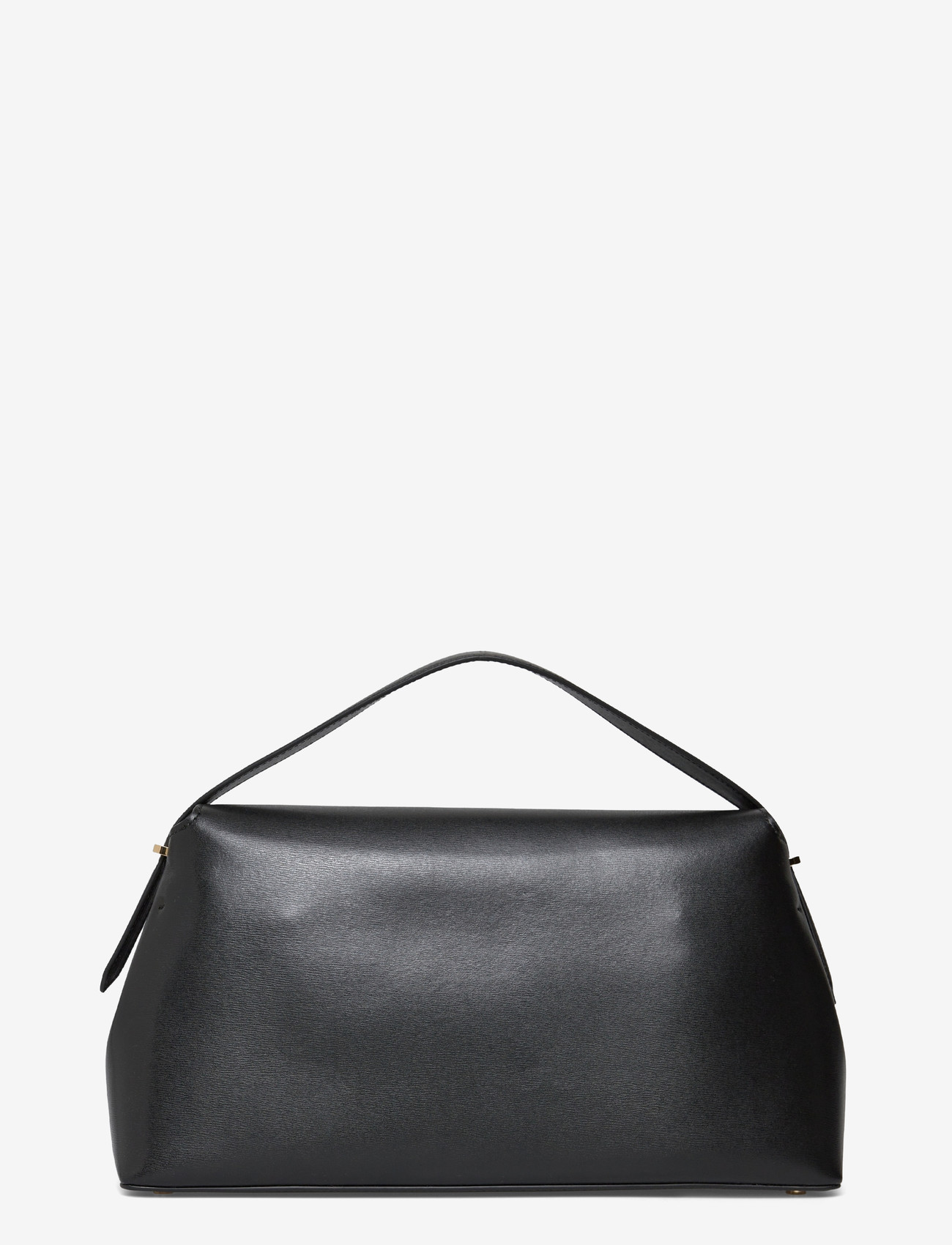 Toteme - T-Lock Leather Bag - handbags - black - 1