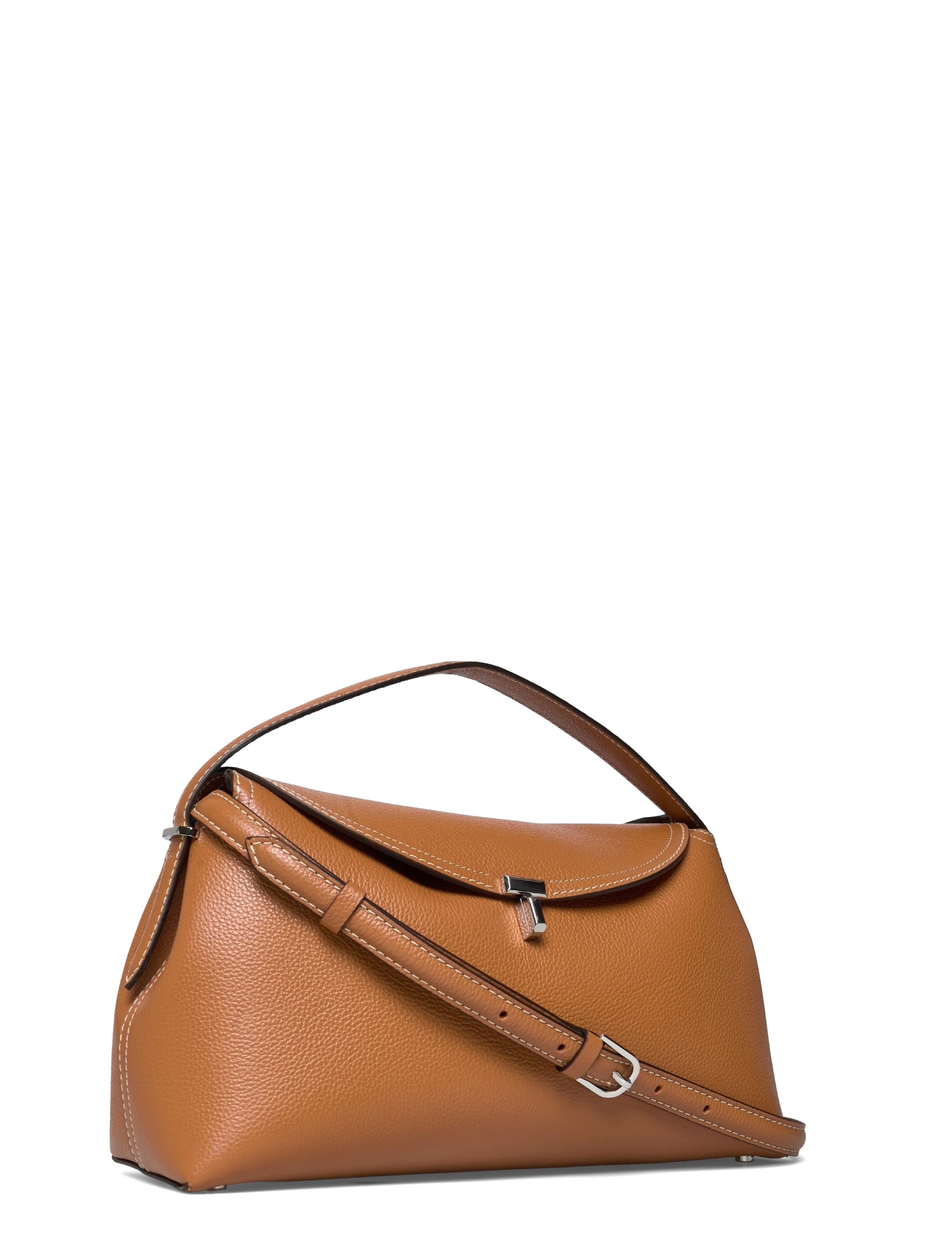 TOTEME - Tote Bag T-Lock Medium - torebki - brown - 2