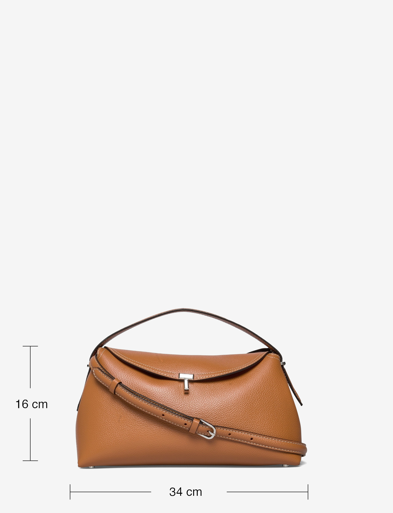 TOTEME - Tote Bag T-Lock Medium - handbags - brown - 3
