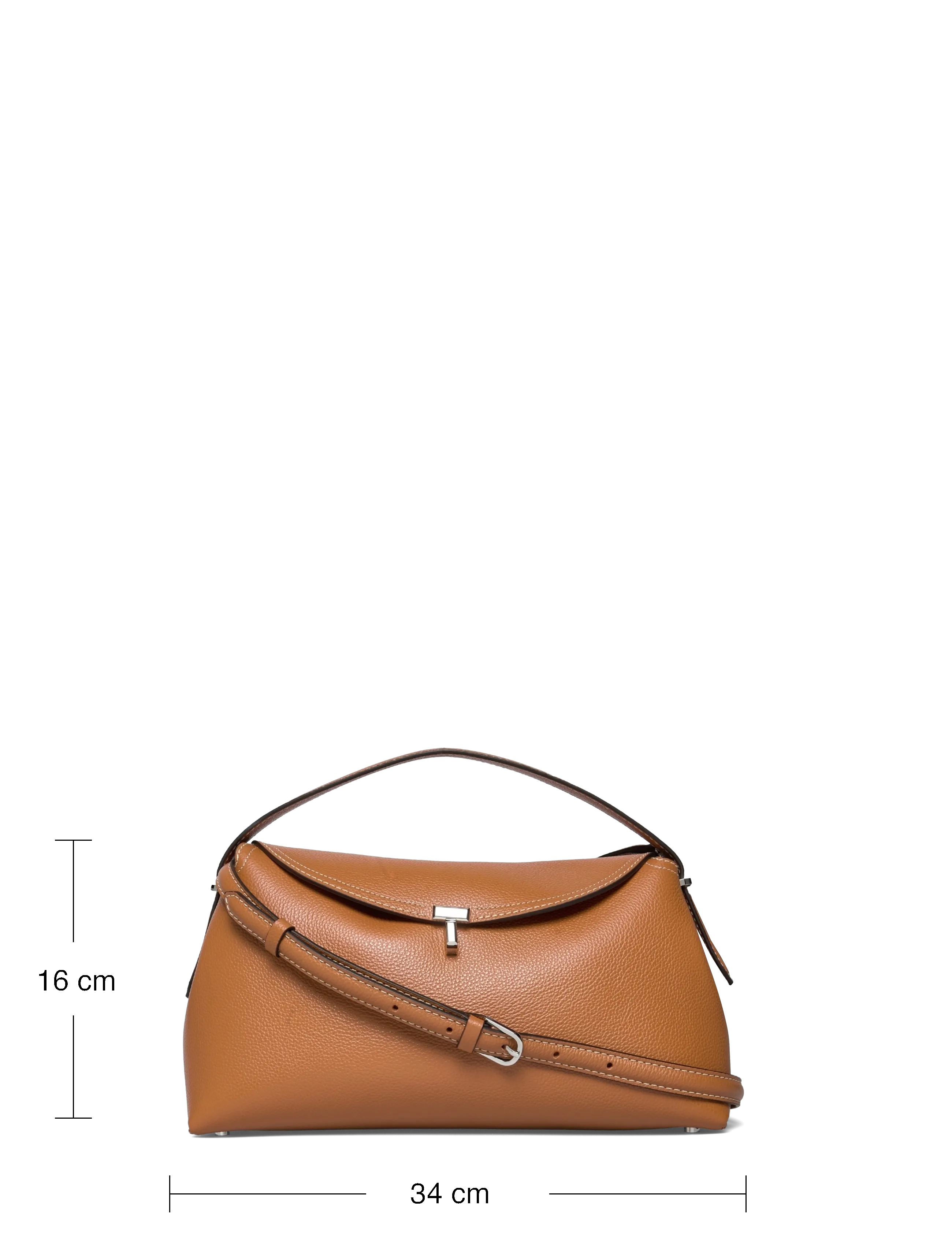 TOTEME - Tote Bag T-Lock Medium - torebki - brown - 3