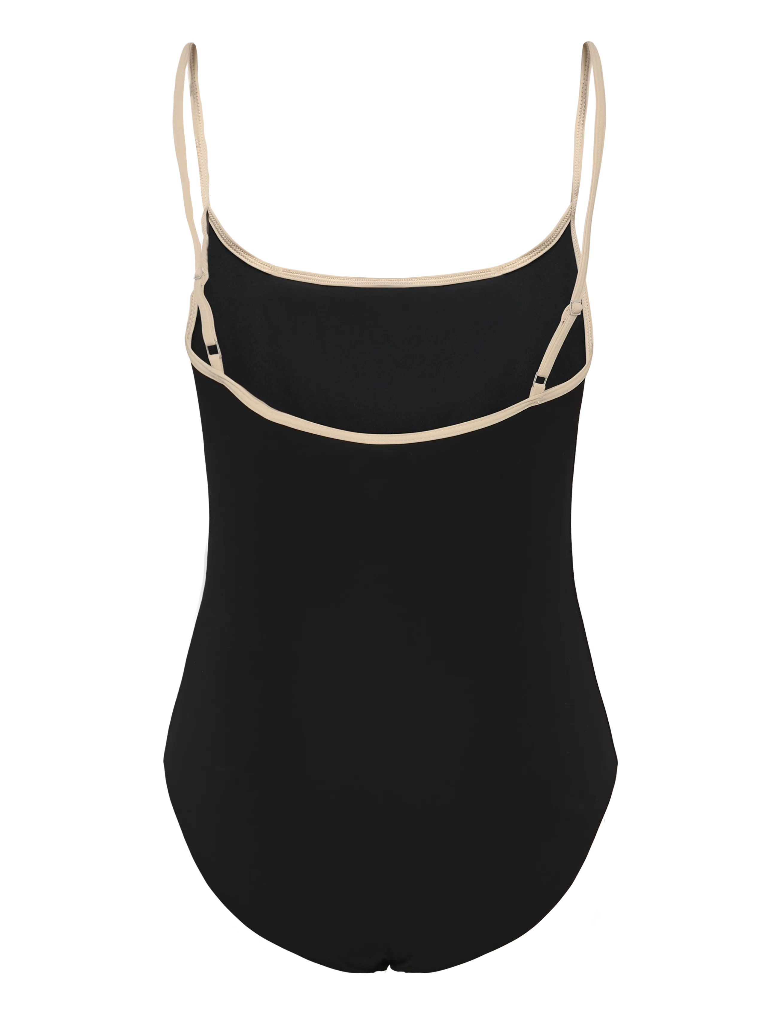 TOTEME - Stripe Edge Swimsuit - black - 1