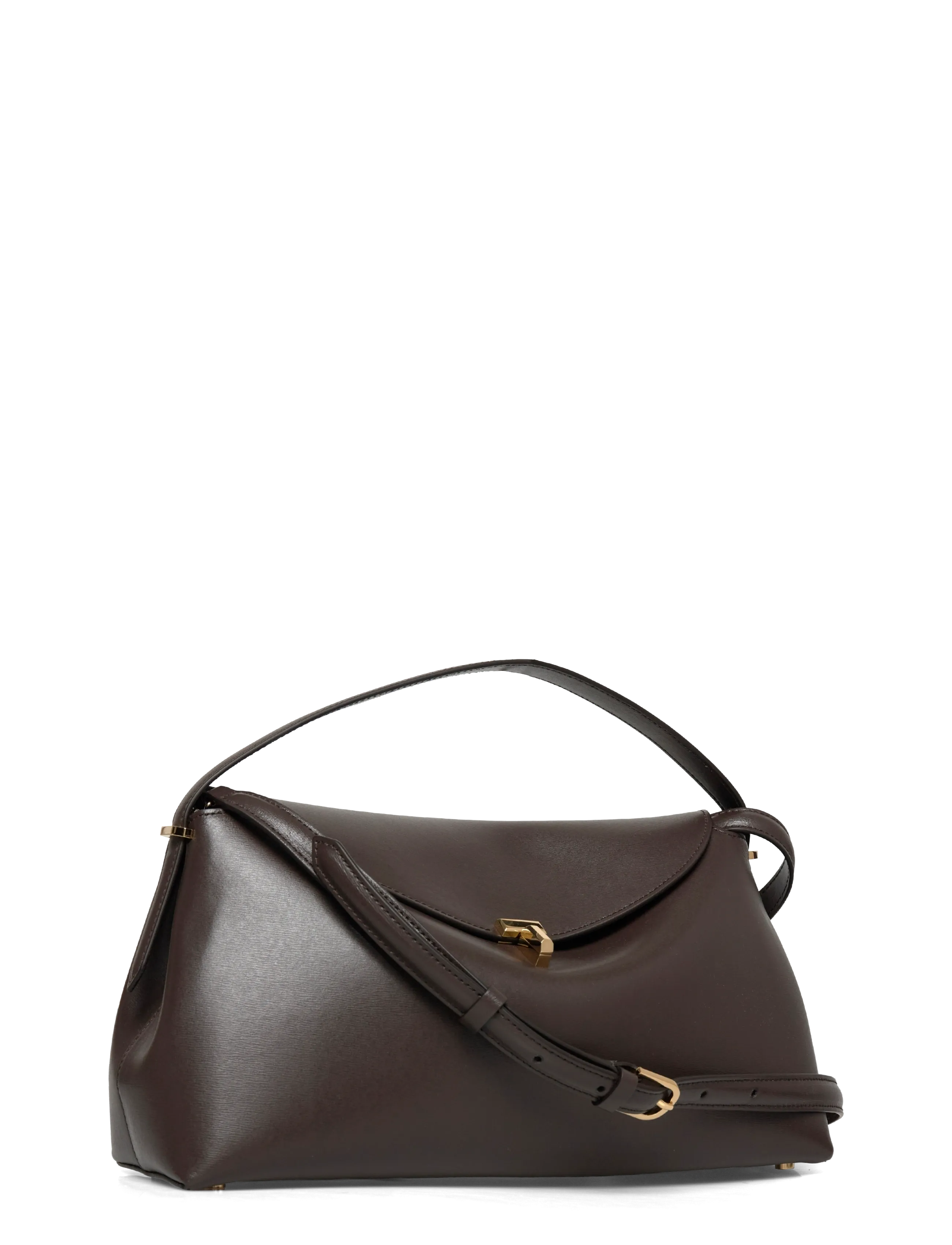 TOTEME - T-Lock Shoulder Bag - brown - 2