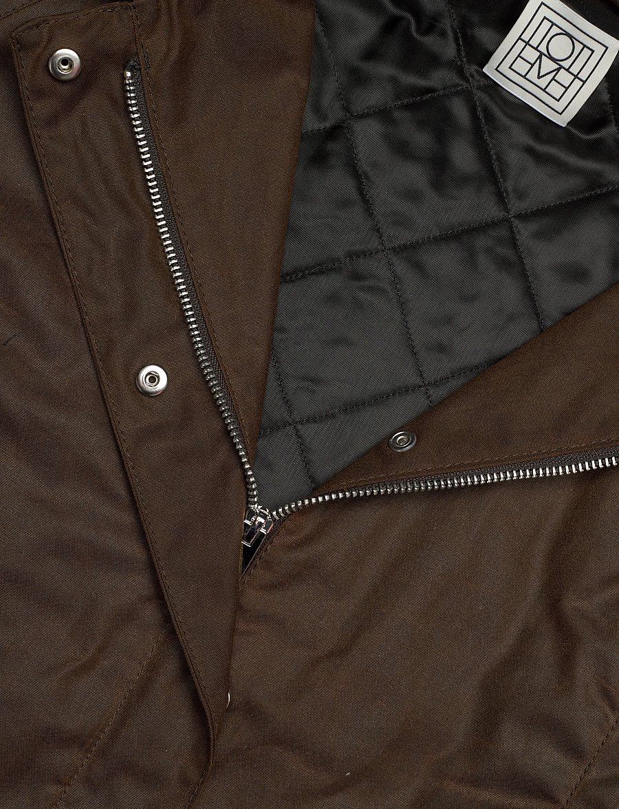 TOTEME - Toteme Country Jacket - utility-jakid - bark - 2