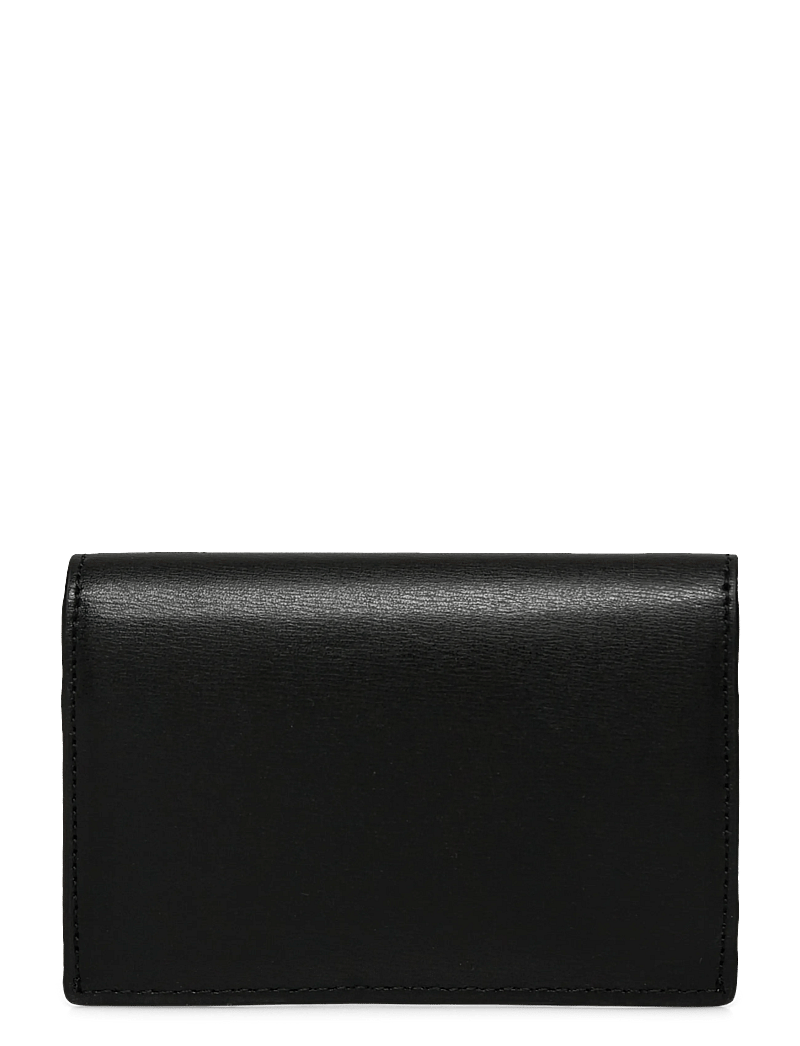 TOTEME - T-Lock leather wallet - kartenetuis - black - 1