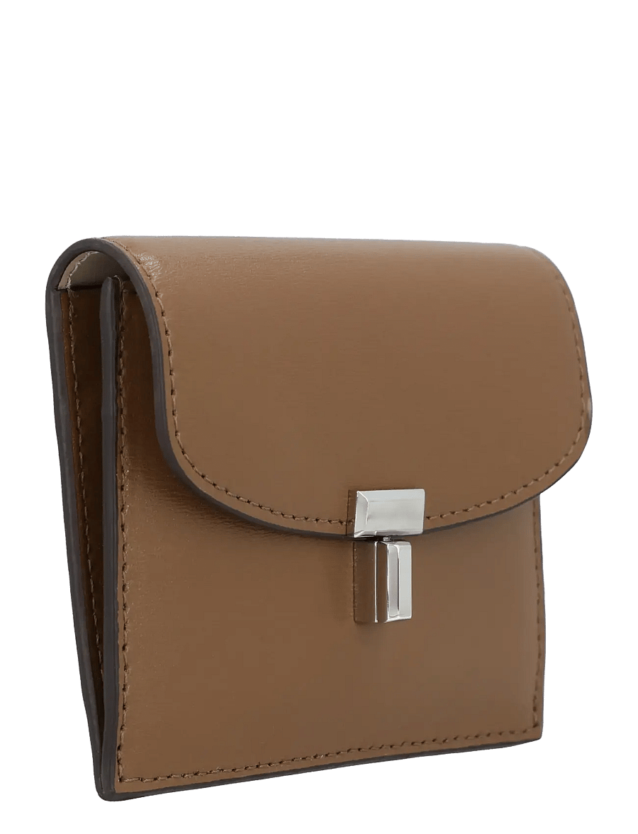 TOTEME - T Lock Card Holder - kartenetuis - brown - 1
