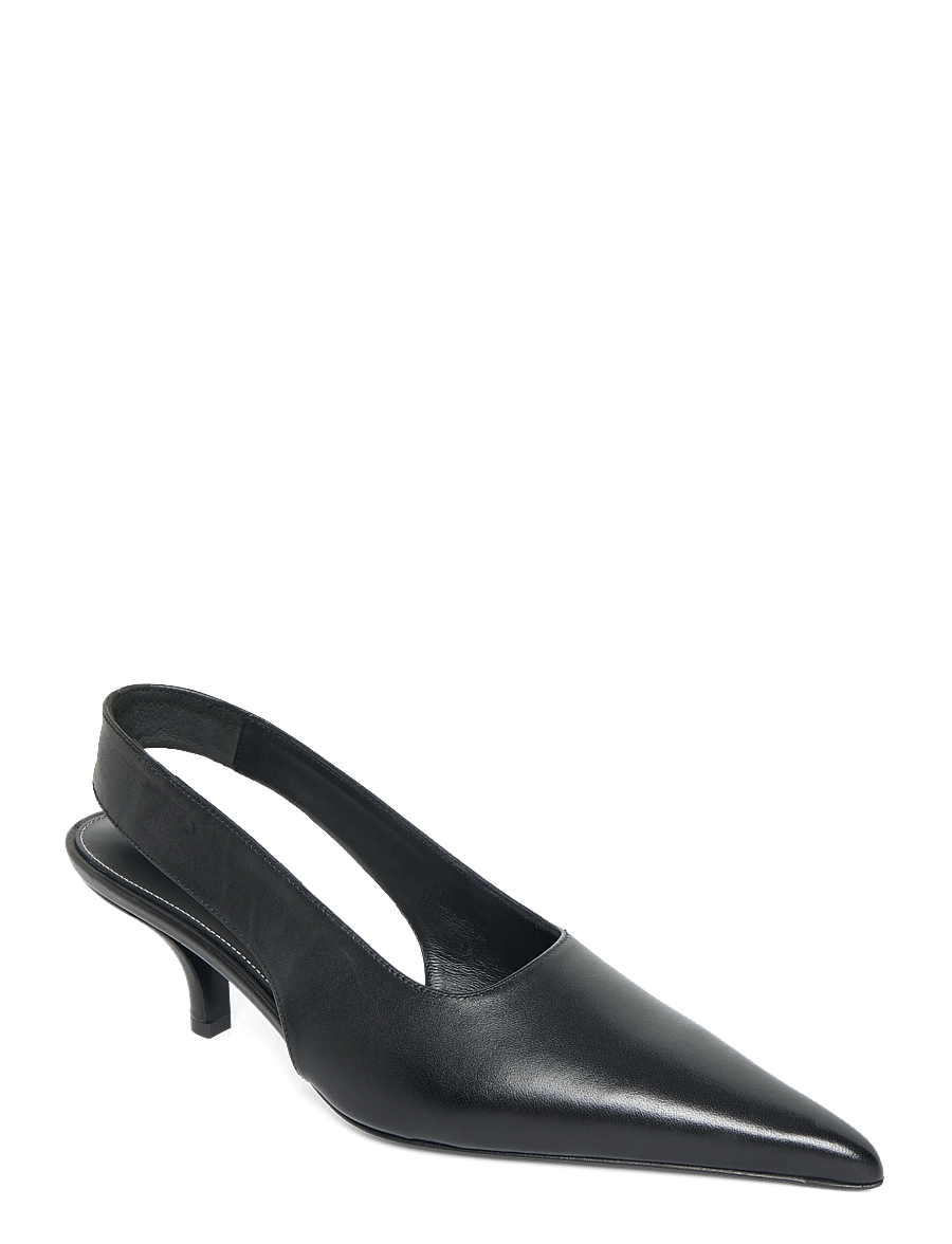 TOTEME - Classic leather slingback pumps - black - 0