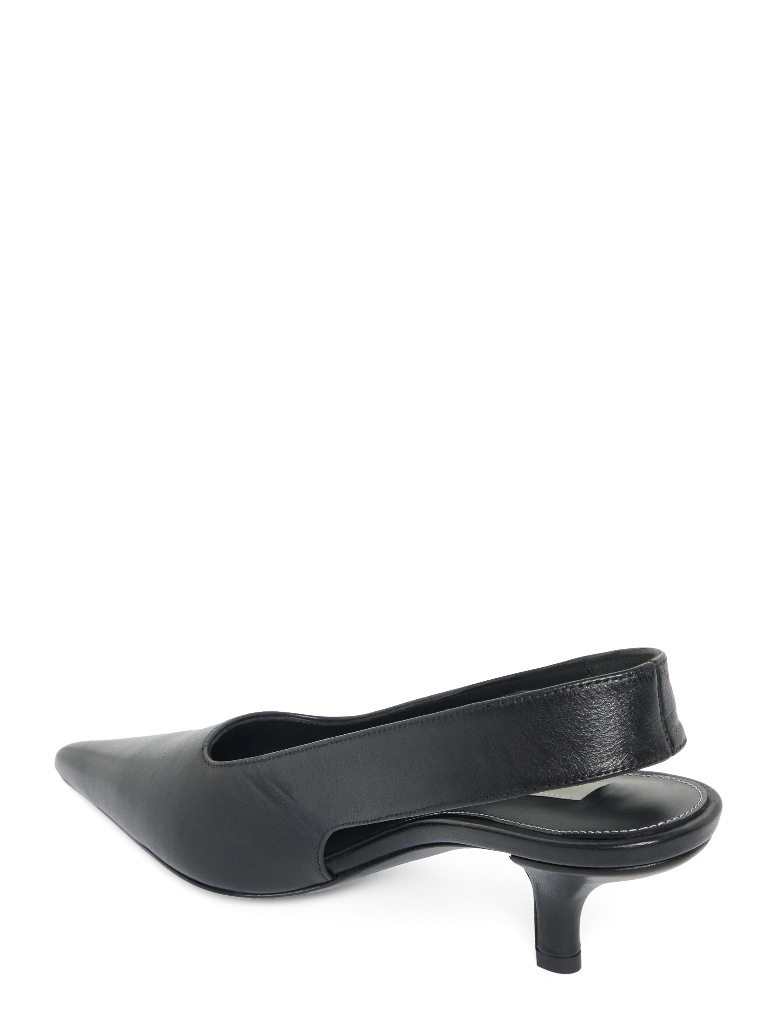Classic Leather Slingback Pumps 2