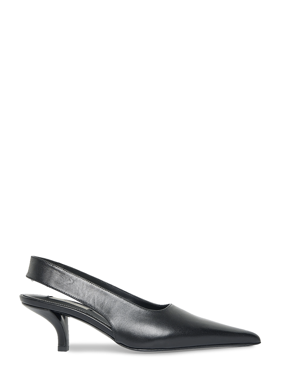TOTEME - Classic leather slingback pumps - black - 2