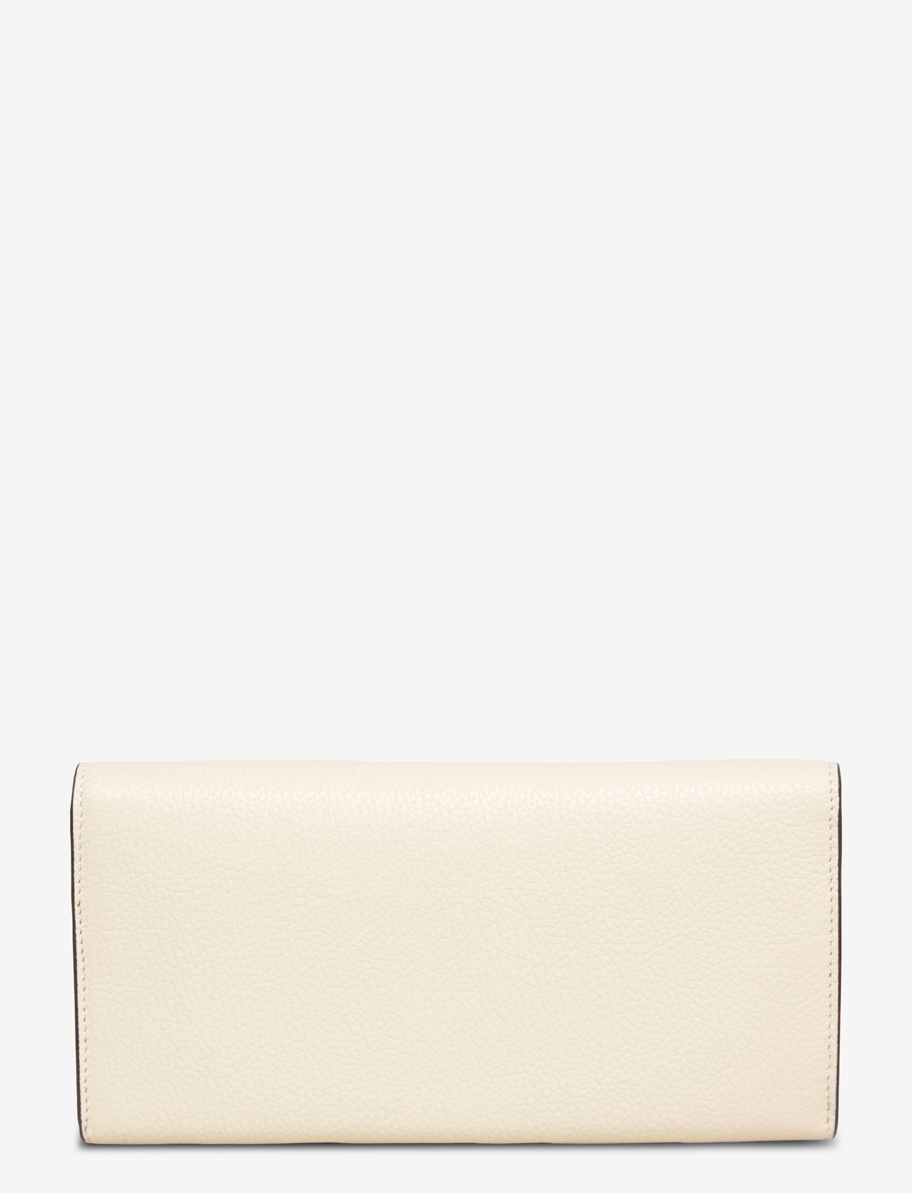TOTEME - Leather T-Lock Wallet - punge - white - 1