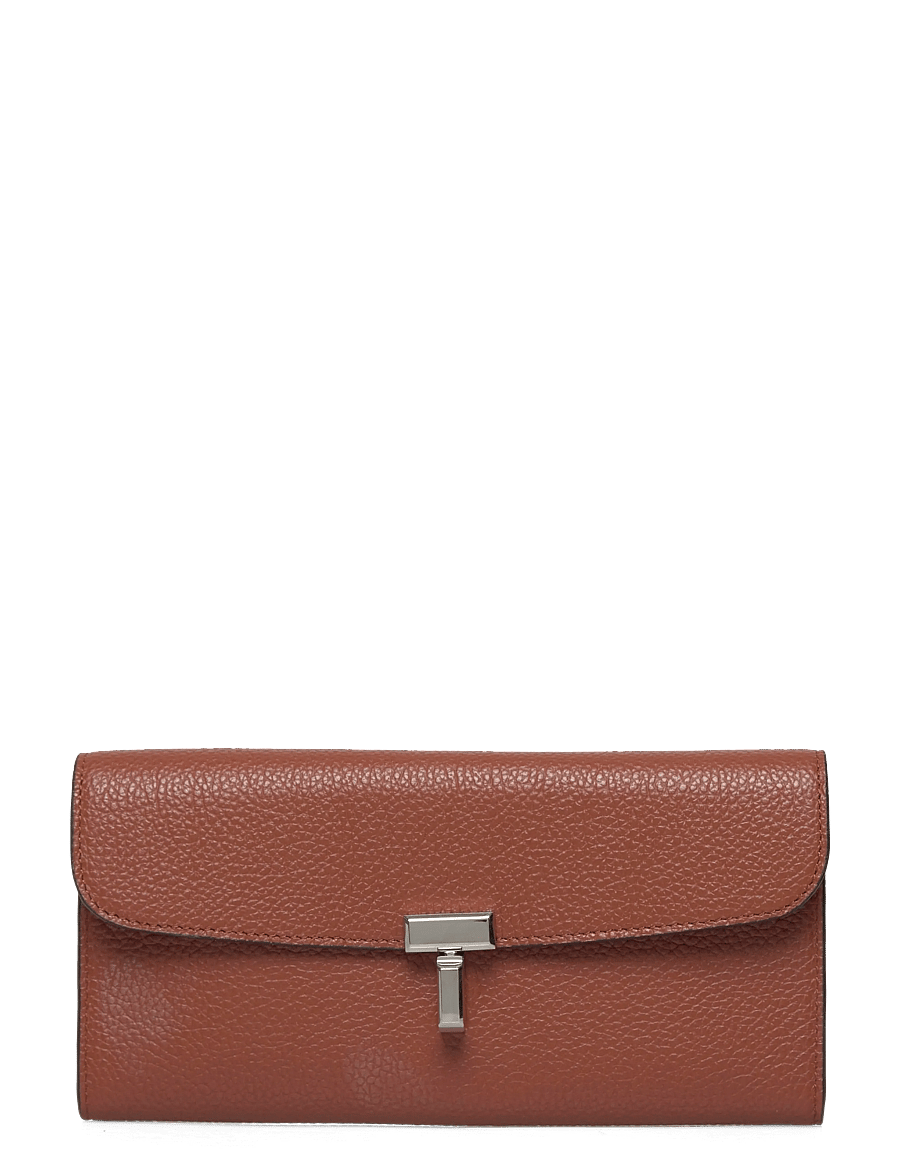 TOTEME - Siena T-Lock Wallet - wallets - orange - 0
