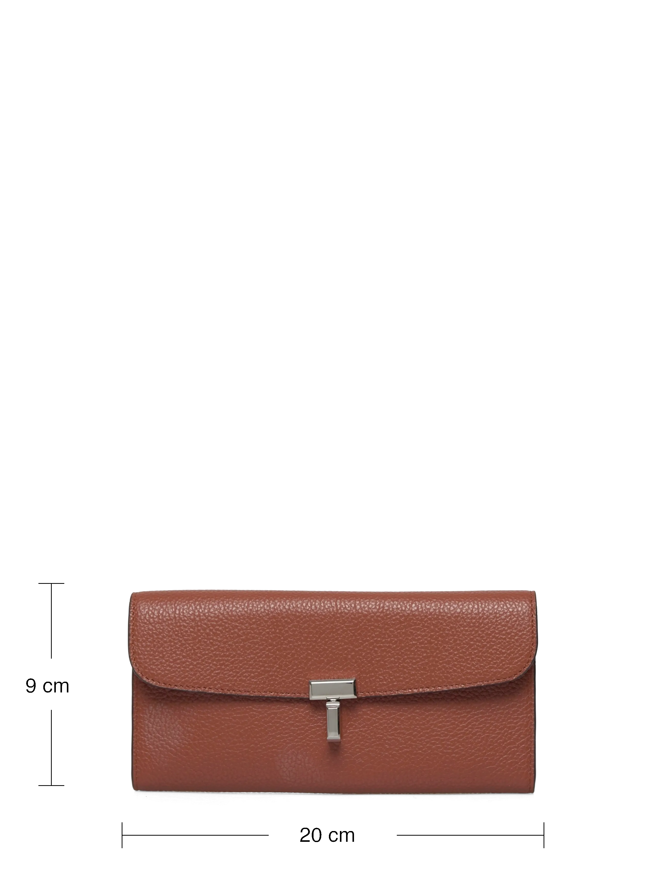 TOTEME - Siena T-Lock Wallet - wallets - orange - 3