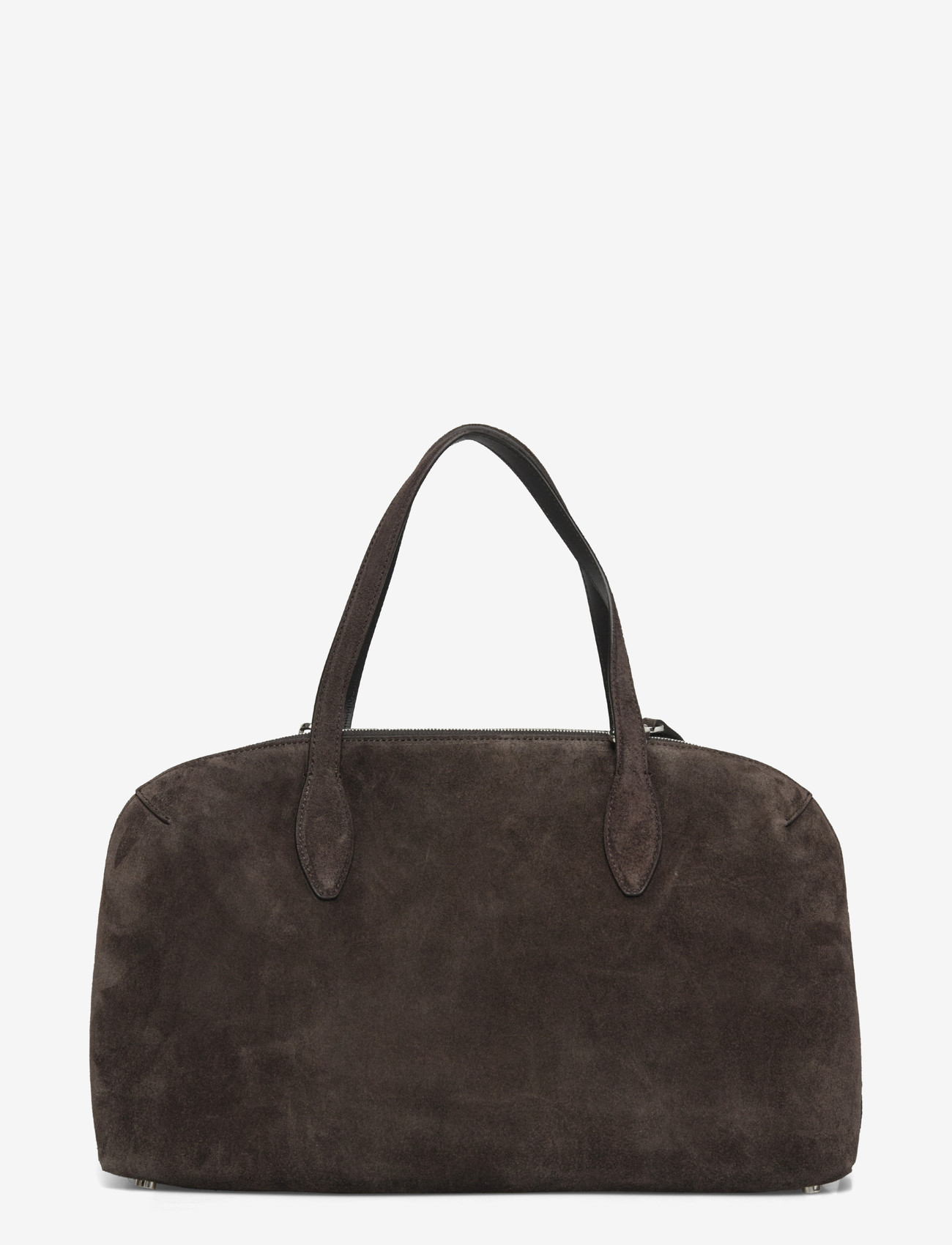 TOTEME - Medium Suede Day Tote - tote-stiilis kotid - brown - 1
