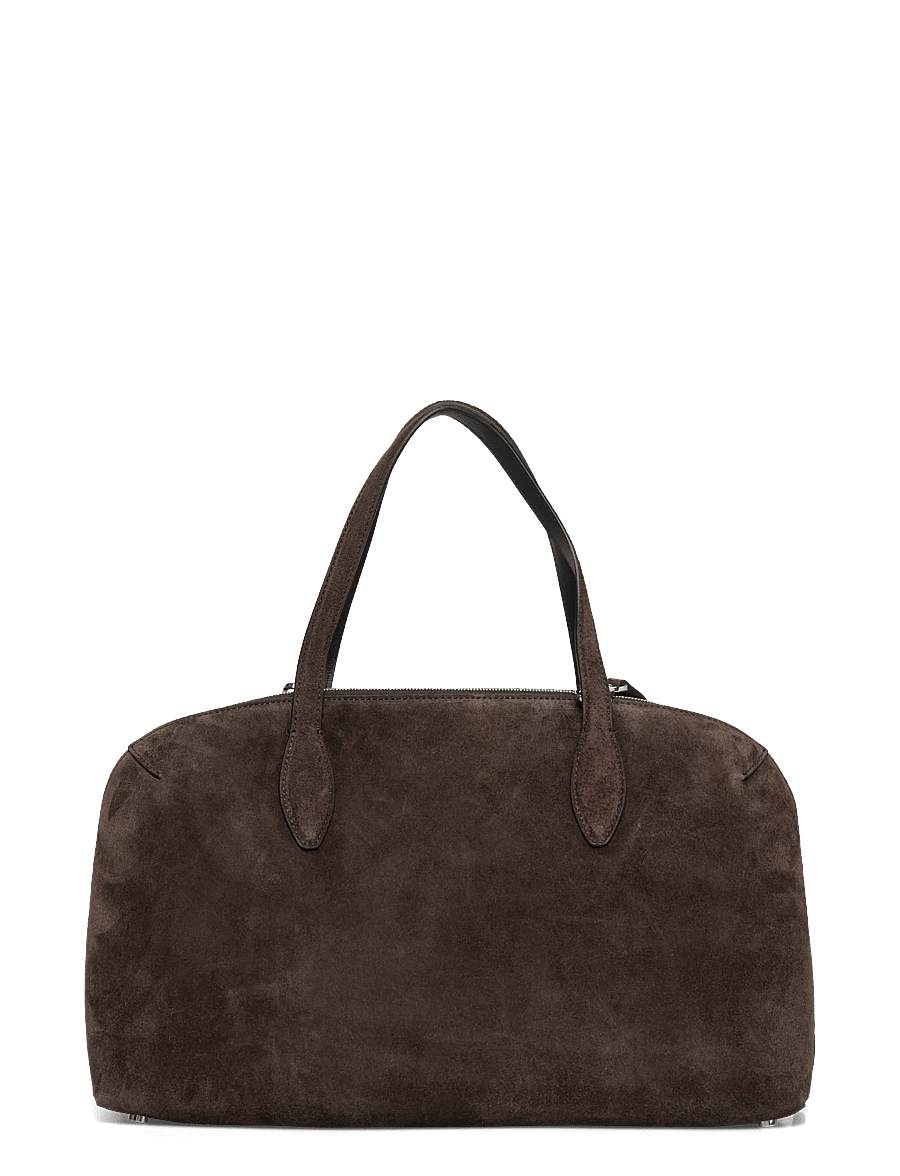 TOTEME - Medium Suede Day Tote - tote bags - brown - 1