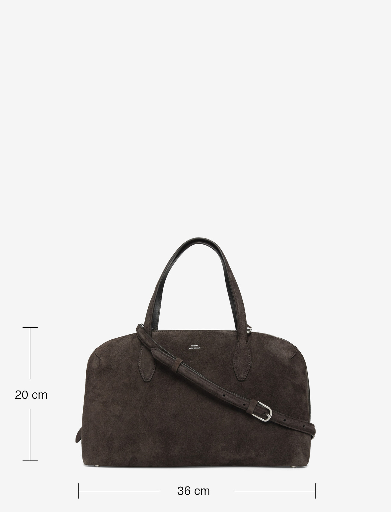 TOTEME - Medium Suede Day Tote - tote-stiilis kotid - brown - 3
