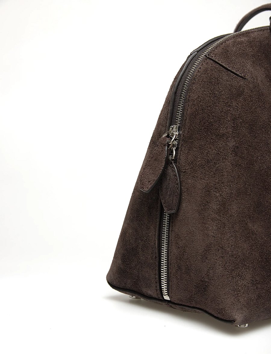TOTEME - Medium Suede Day Tote - tote bags - brown - 4