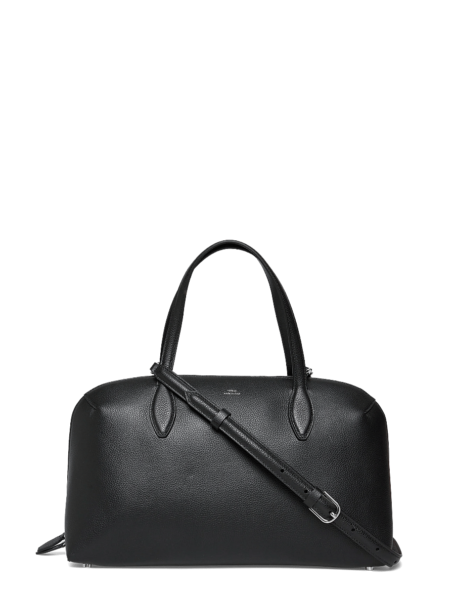 TOTEME - Medium Grained-Leather Day Tote - moetrendid - black - 0