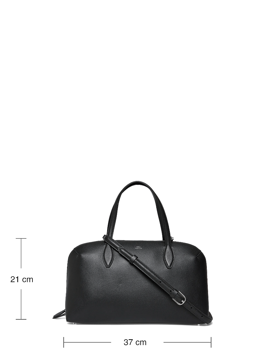TOTEME - Medium Grained-Leather Day Tote - moetrendid - black - 3