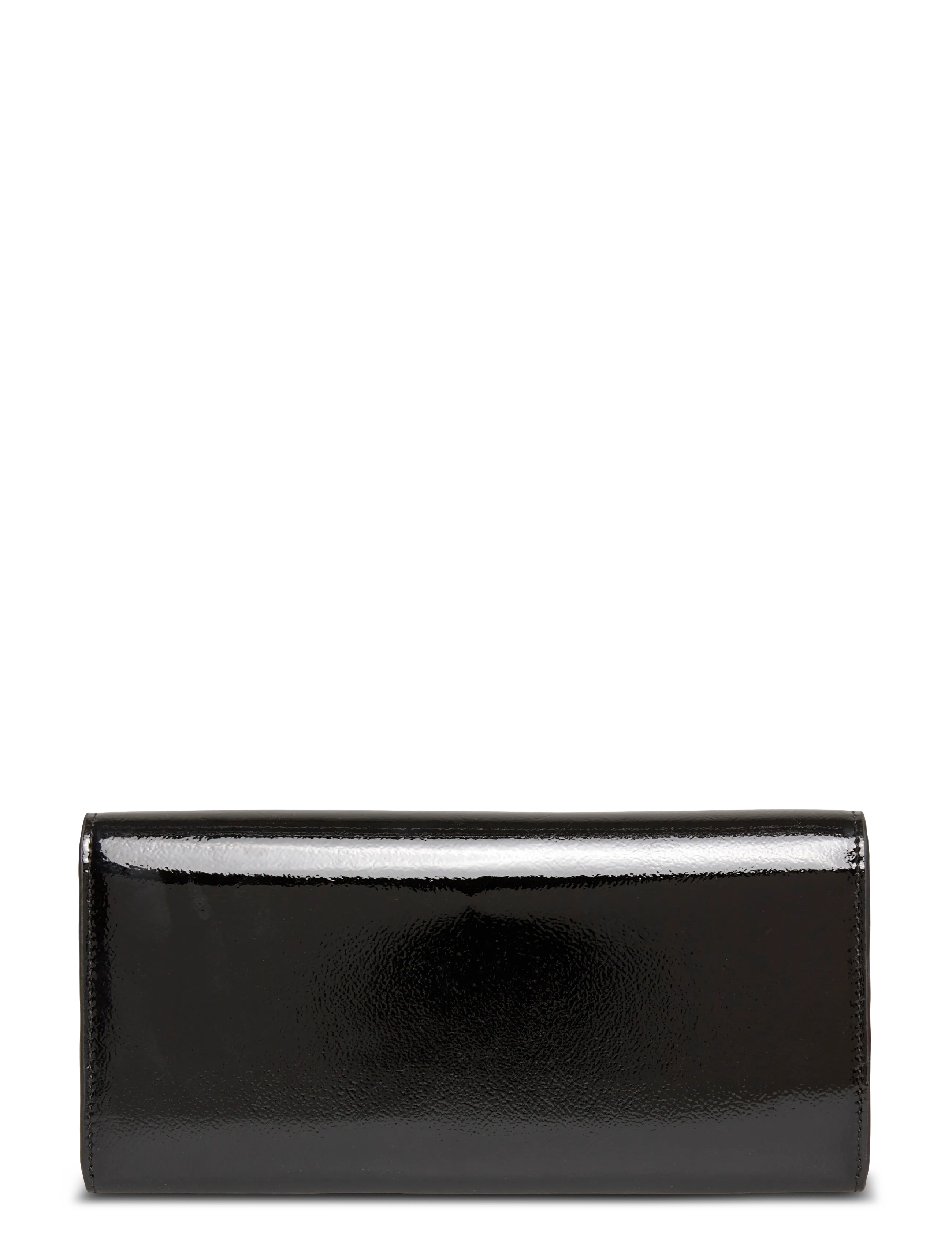 TOTEME - T-Lock leather wallet - wallets - black - 1