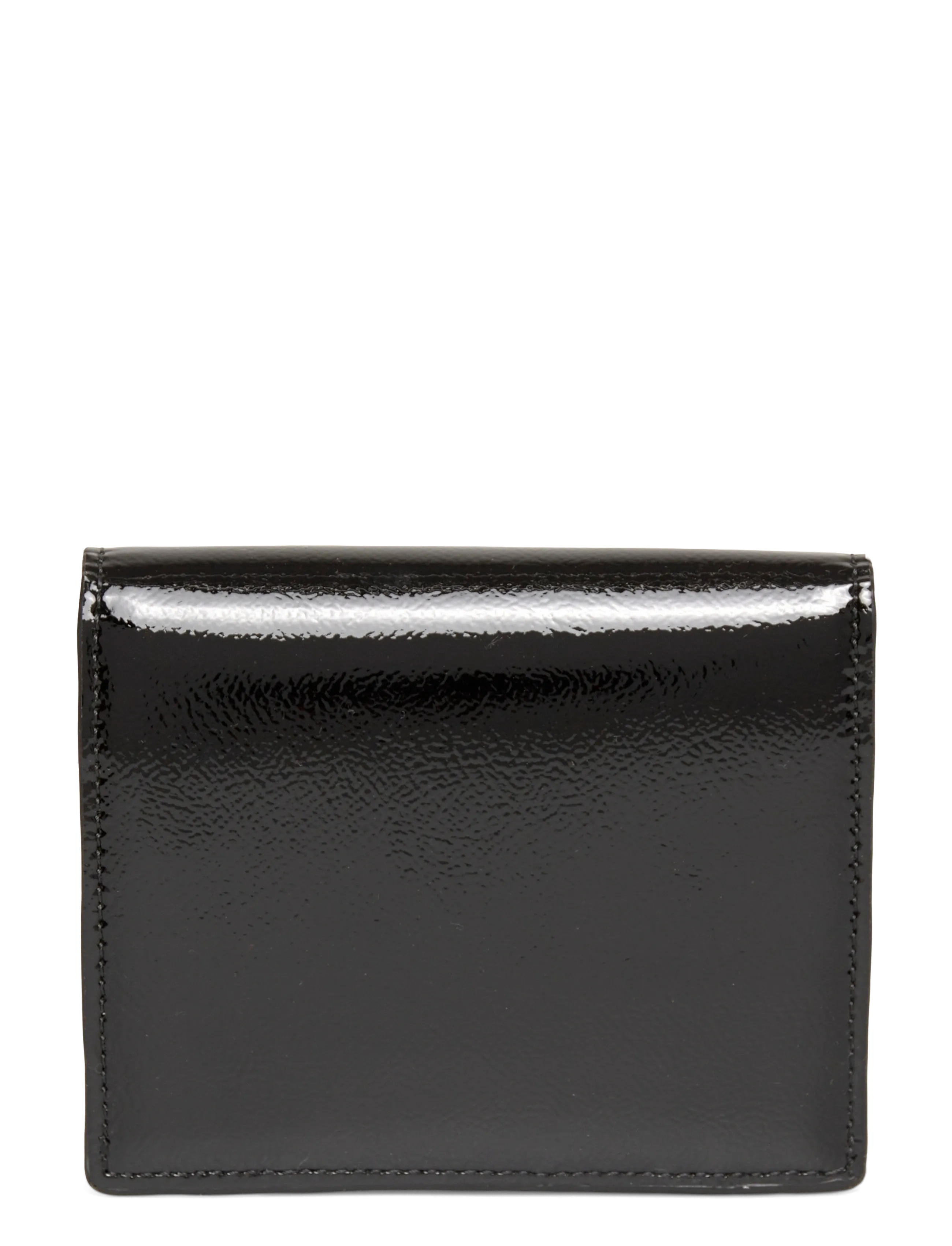 TOTEME - T-Lock leather wallet - portemonnaies - black - 1
