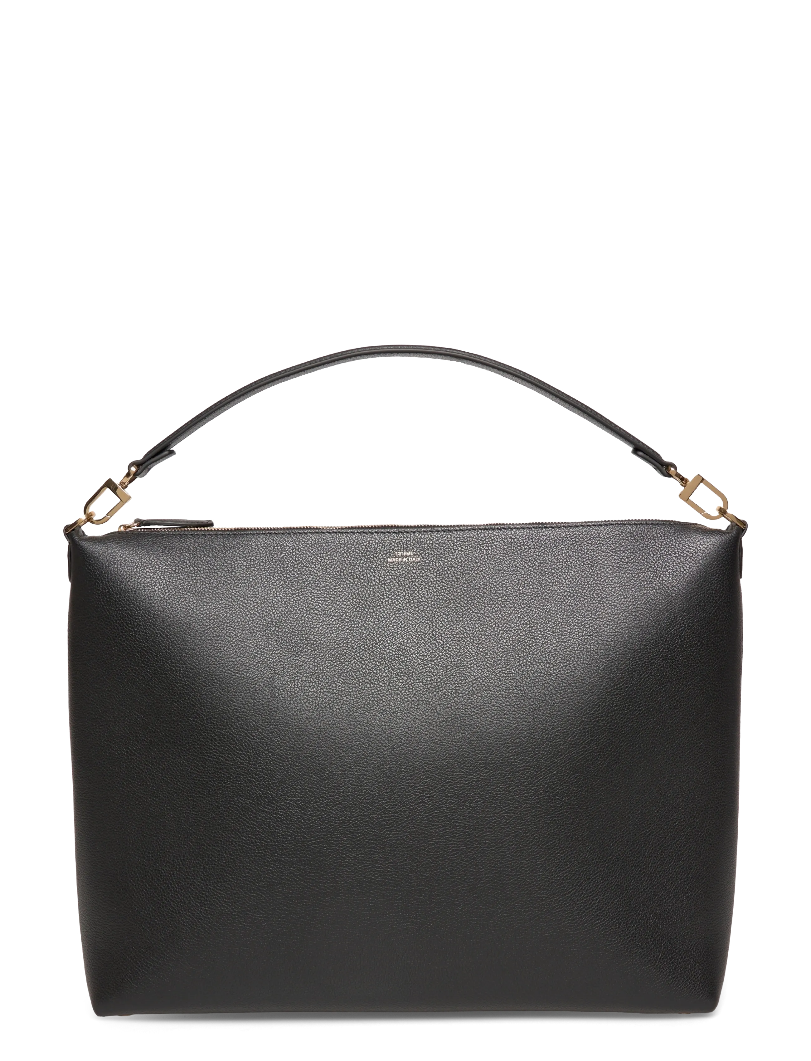 TOTEME Bevel Leather Shoulder Bag, One Size, Bags, Schwarz - Small Bags-crossbody Frauen