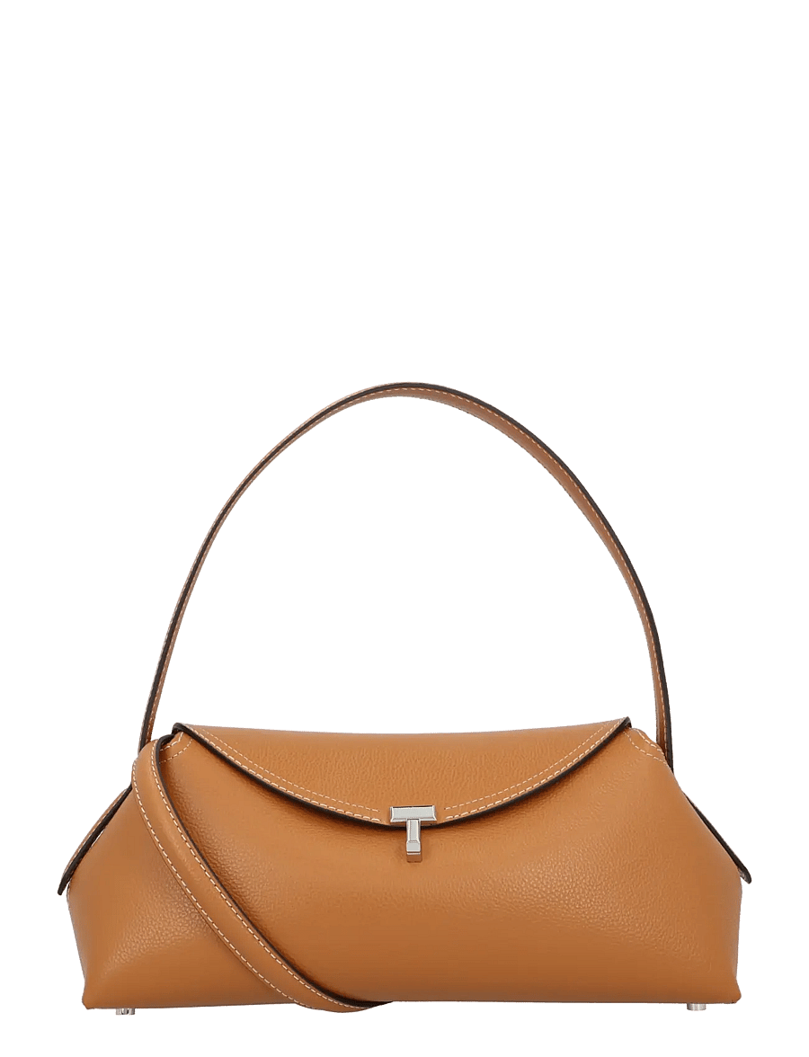 TOTEME - T Lock Bag - trendy tasker - brown - 0