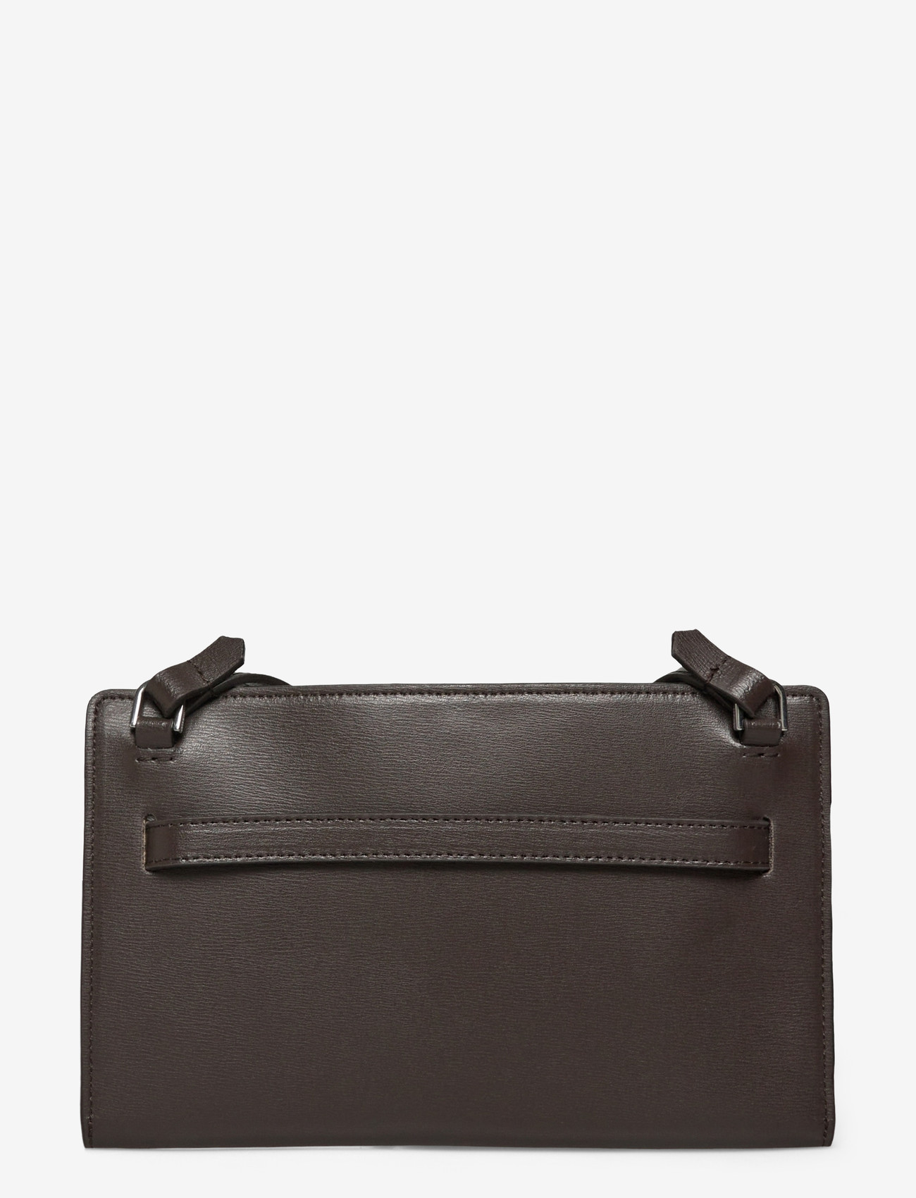 TOTEME - Belted Crossbody Bag - töskur með axlaról - brown - 1