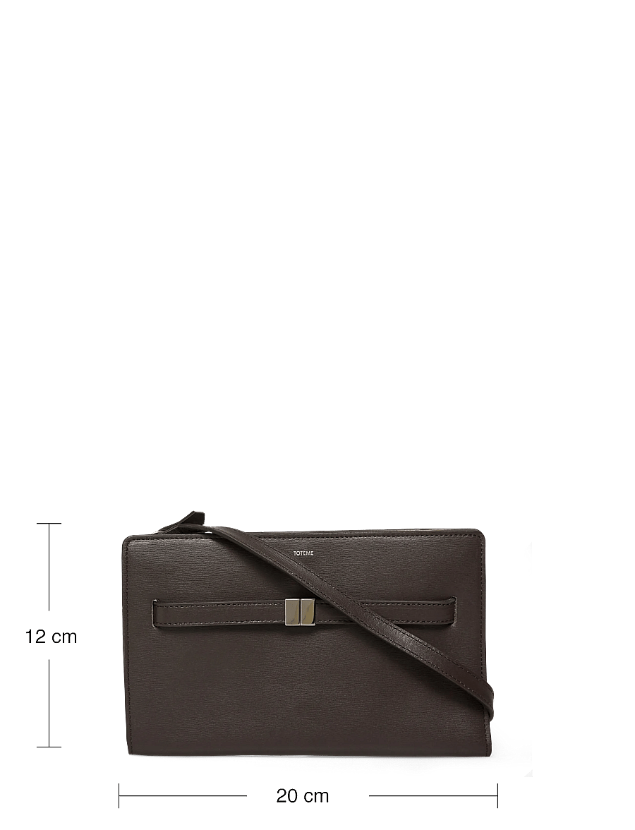 TOTEME - Belted Crossbody Bag - umhängetaschen - brown - 3